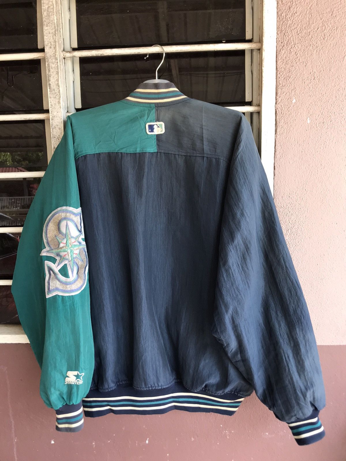 MLB Vintage Mariners Diamonds Collection Sun Faded Thrashed Size US L / EU 52-54 / 3 - 4 Thumbnail