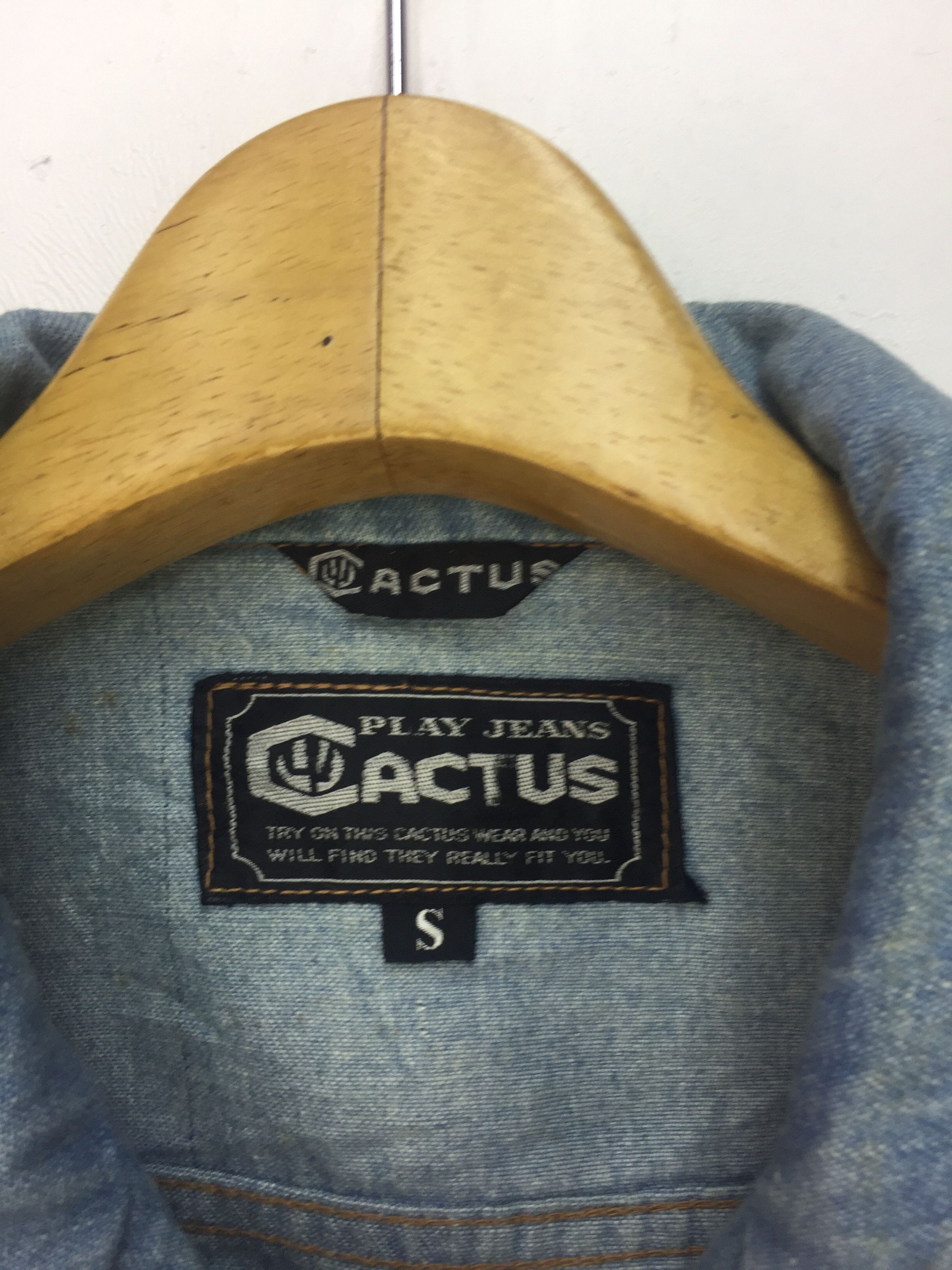 Japanese Brand × Vintage VINTAGE CACTUS DENIM JACKET Size US S / EU 44-46 / 1 - 2 Thumbnail