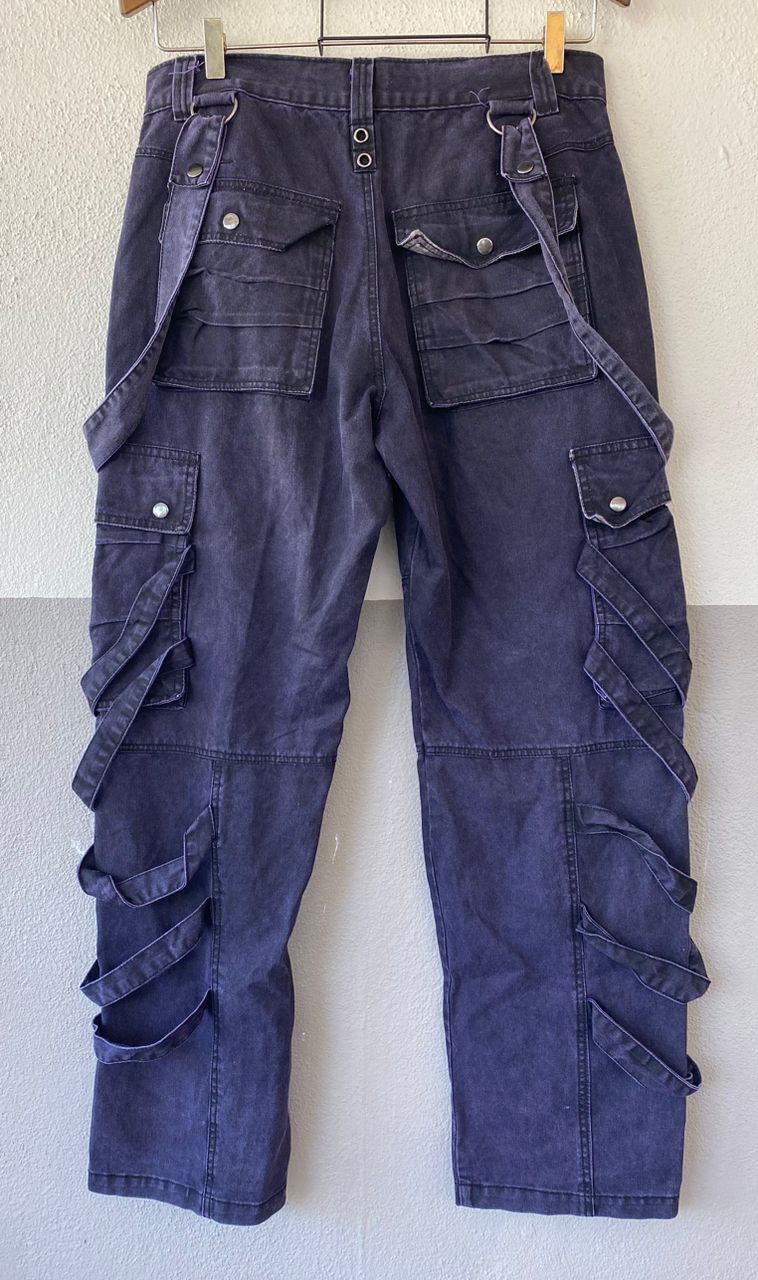 DENIM TEARS × Designer × Seditionaries rare king of street cargo bondage seditionaries pants Size US 33 - 6 Thumbnail