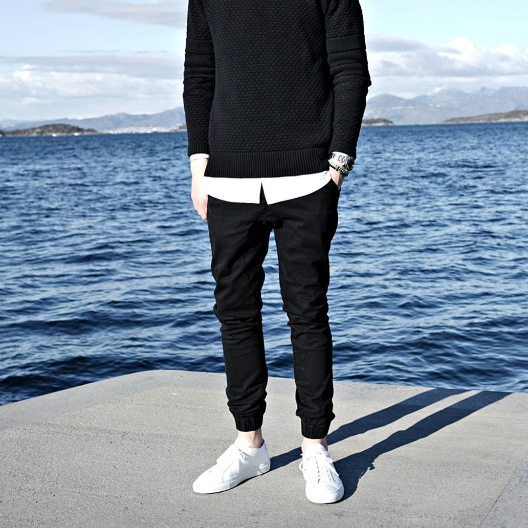 Zanerobe black joggers sales