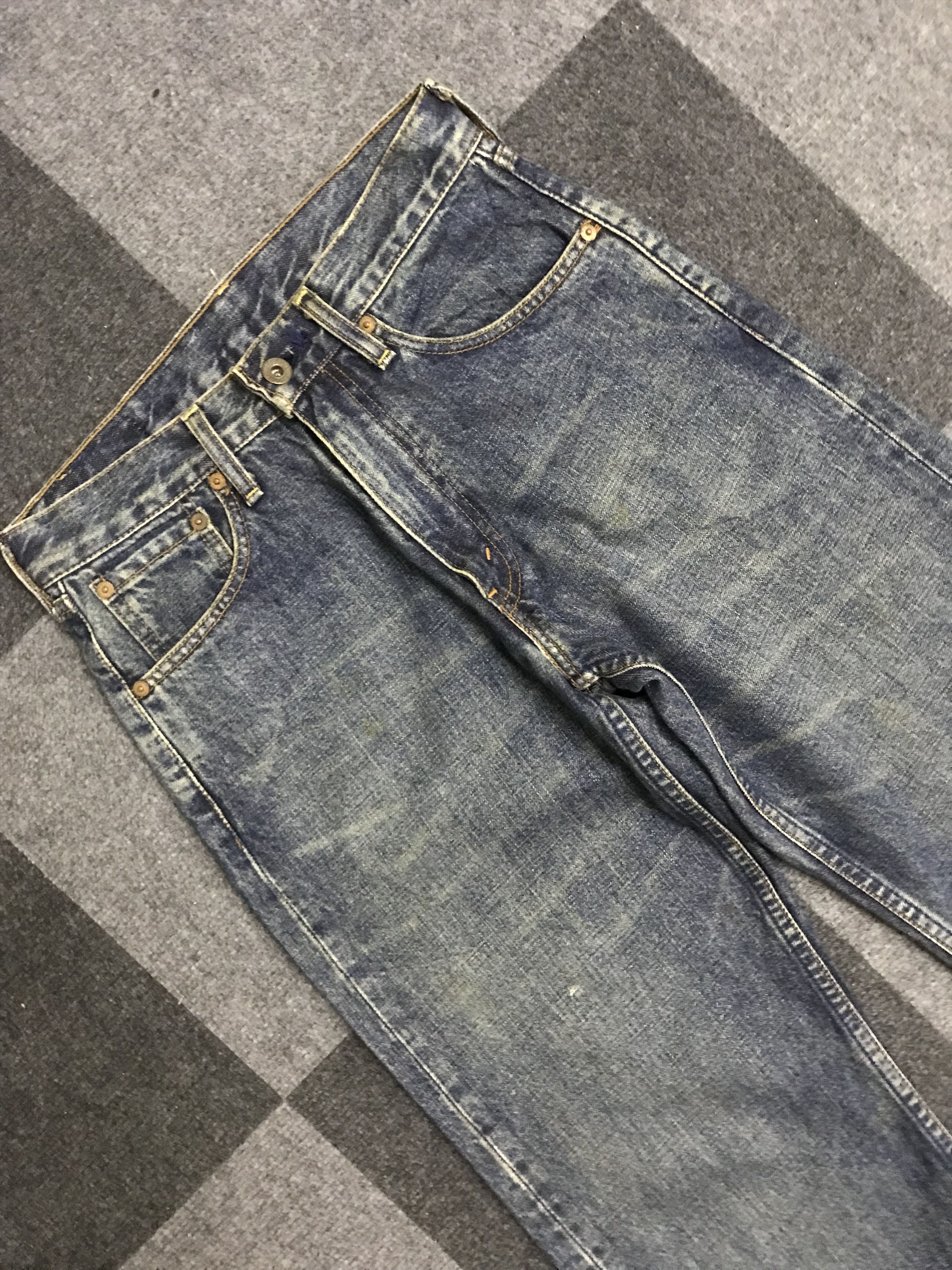 Levi's VLEV120- Levis 503 Medium Wash Jeans Size US 27 - 2 Thumbnail