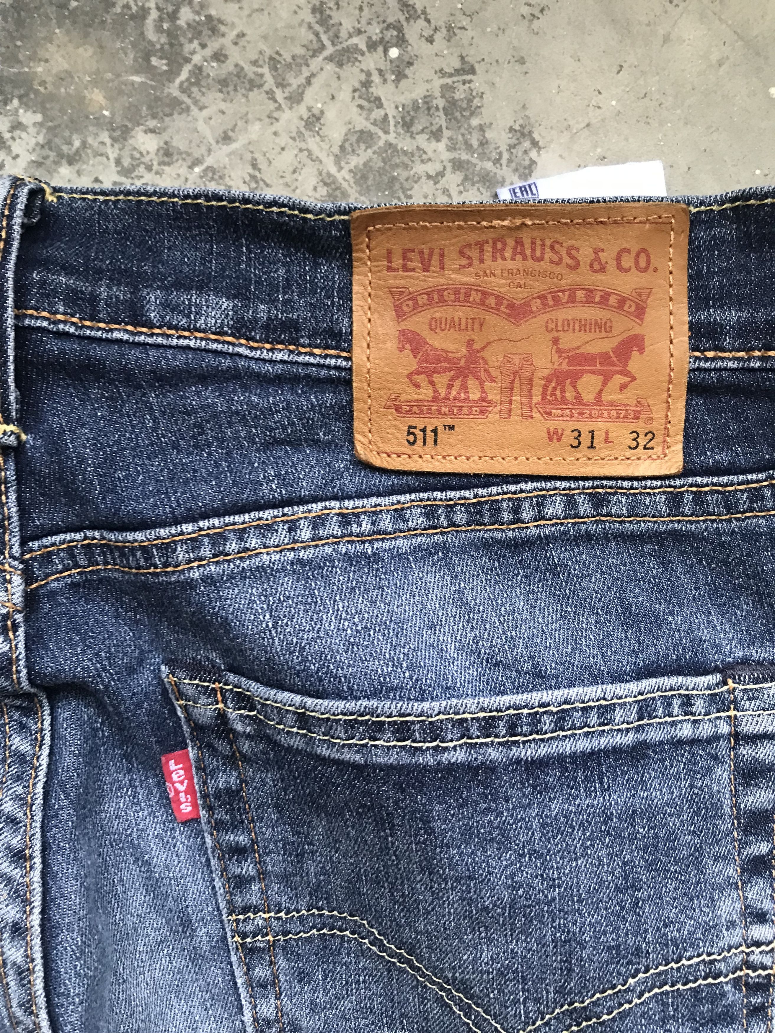 Levi's VLEV28 - Levis 511 Skinny Soft Denim Size US 30 / EU 46 - 10 Thumbnail