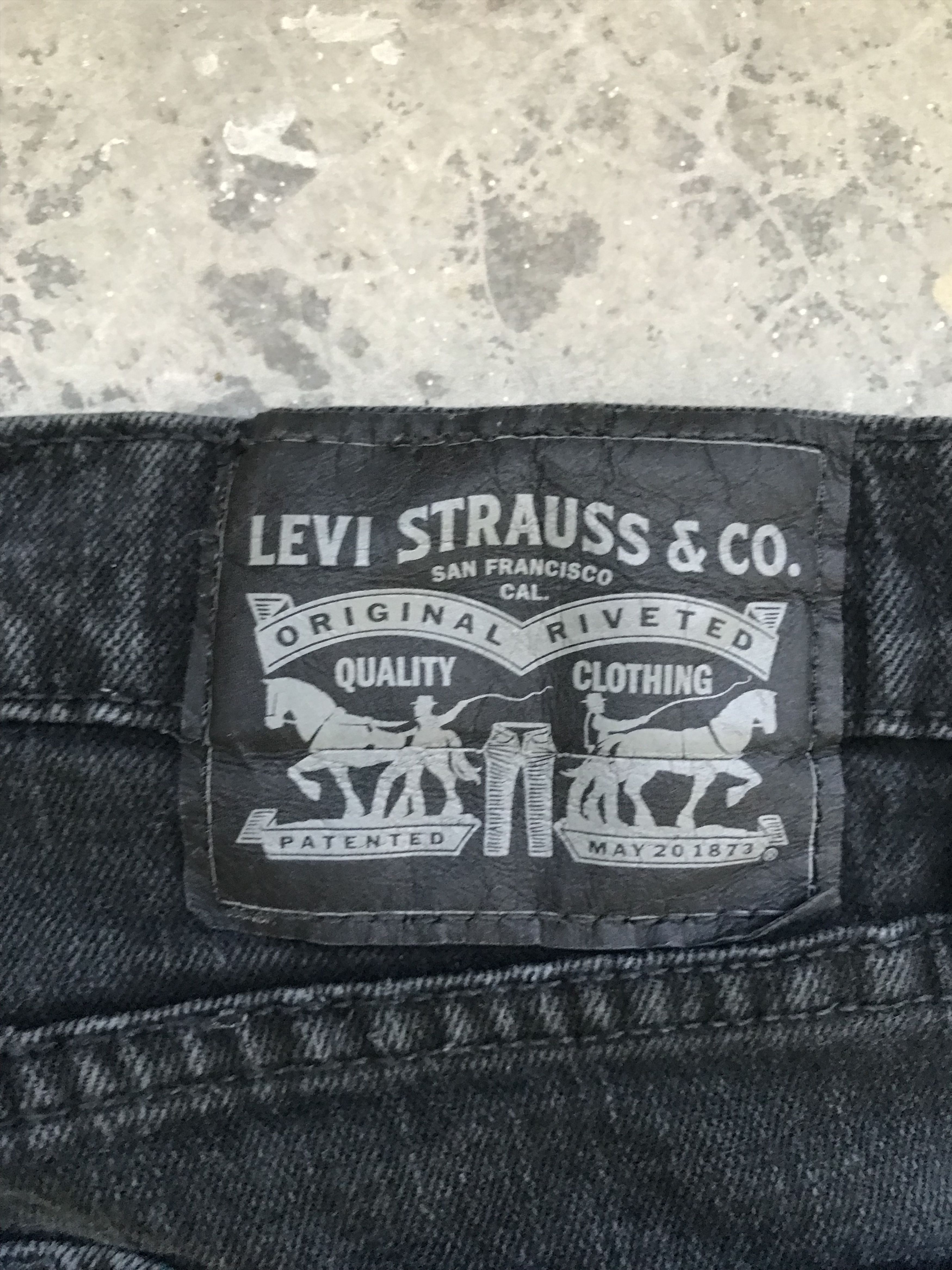 Levi's × Levi's Vintage Clothing VLEV47 - Levis 511 Skinny Black Jeans Size US 30 / EU 46 - 10 Thumbnail