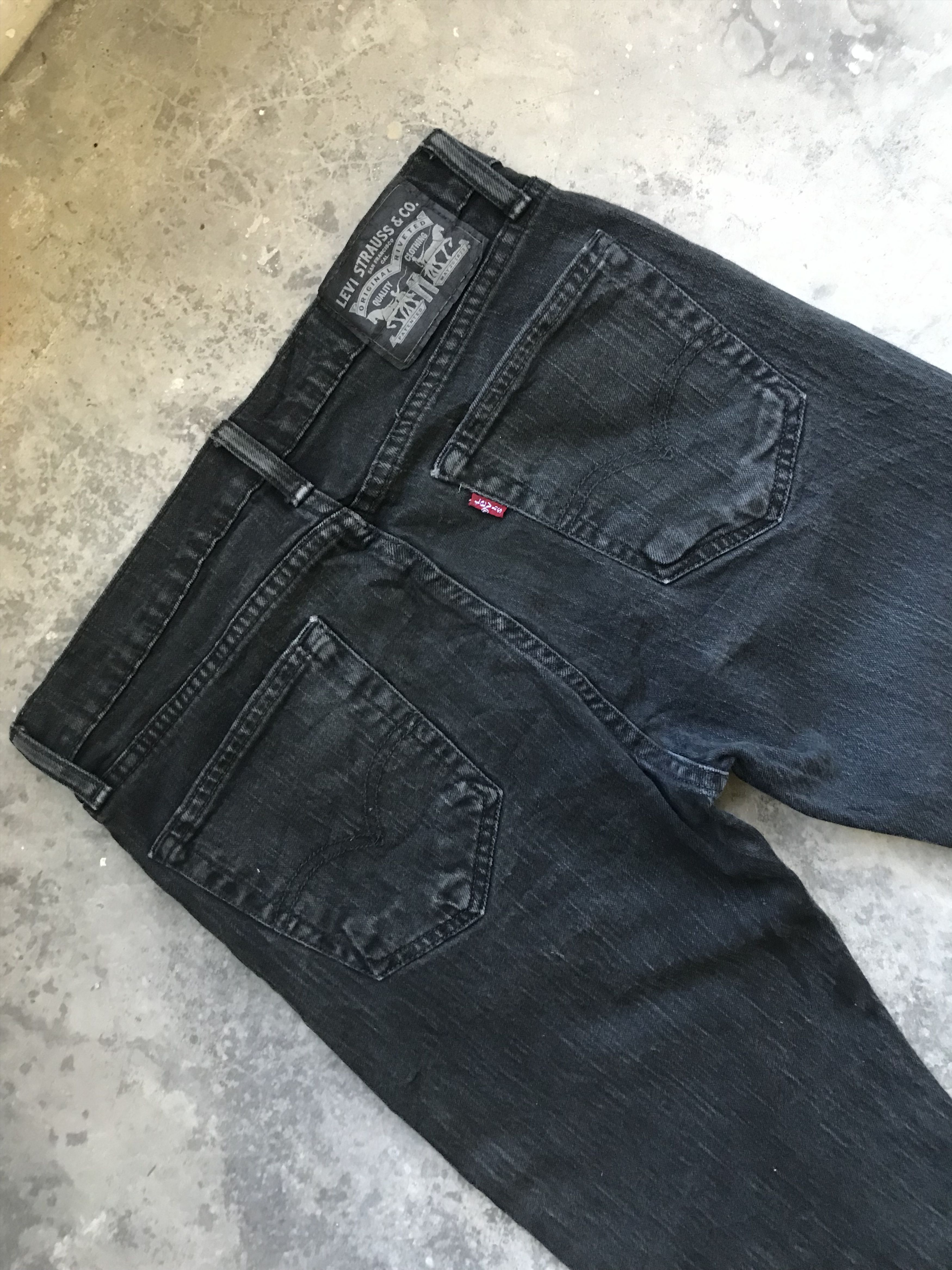 Levi's × Levi's Vintage Clothing VLEV47 - Levis 511 Skinny Black Jeans Size US 30 / EU 46 - 8 Thumbnail
