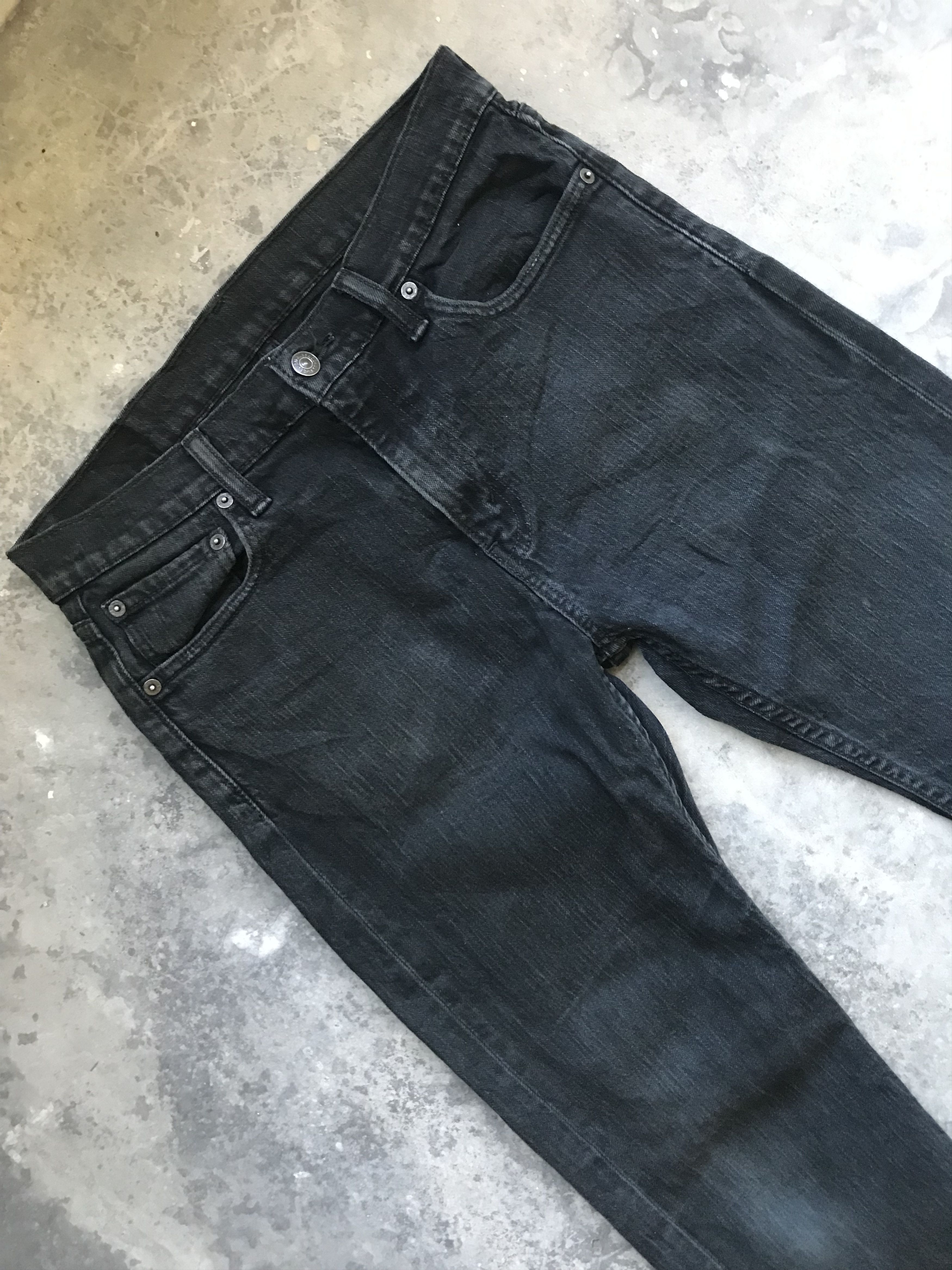 Levi's × Levi's Vintage Clothing VLEV47 - Levis 511 Skinny Black Jeans Size US 30 / EU 46 - 2 Thumbnail
