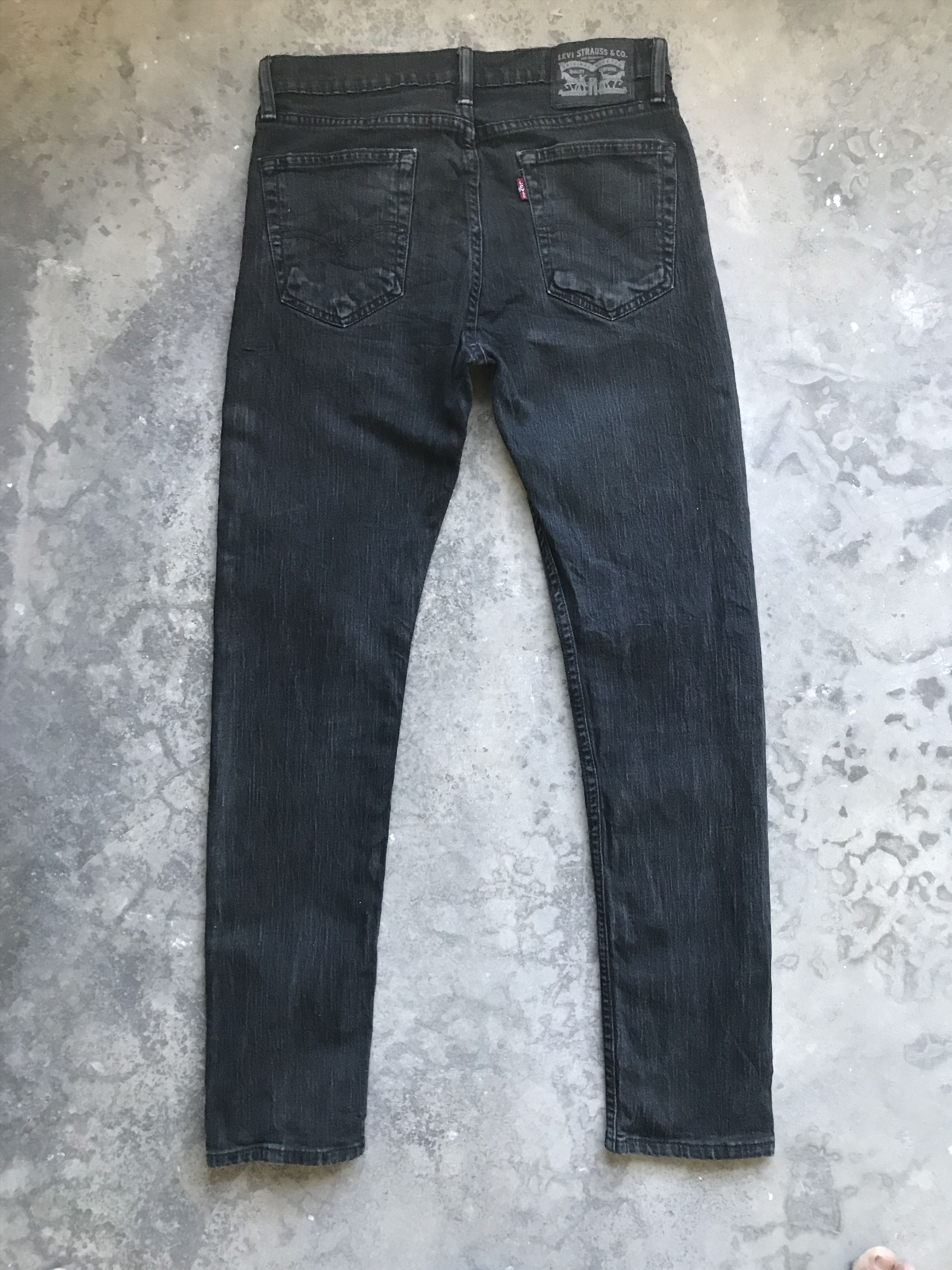 Levi's × Levi's Vintage Clothing VLEV47 - Levis 511 Skinny Black Jeans Size US 30 / EU 46 - 7 Thumbnail