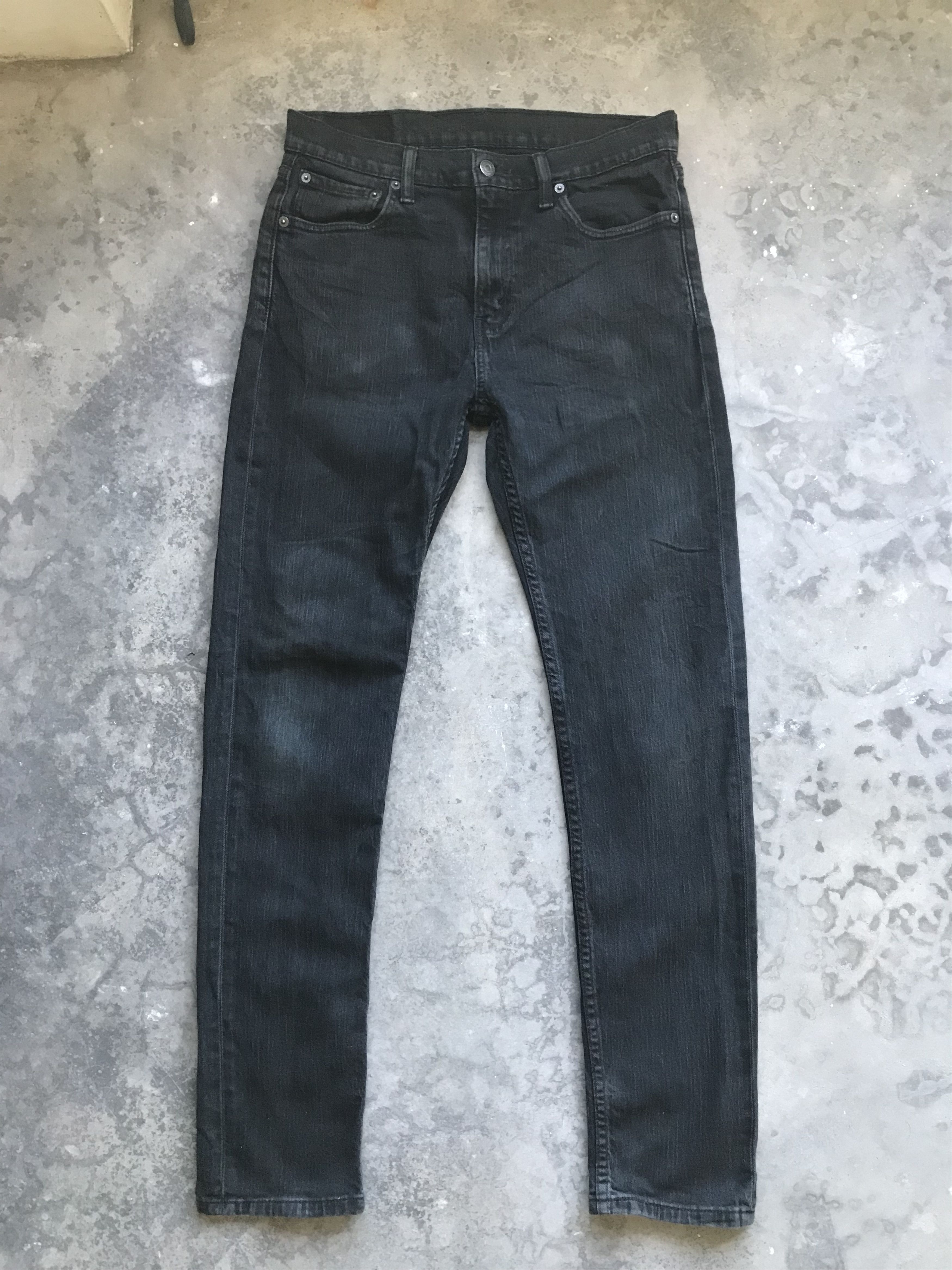 Levi's × Levi's Vintage Clothing VLEV47 - Levis 511 Skinny Black Jeans Size US 30 / EU 46 - 1 Thumbnail