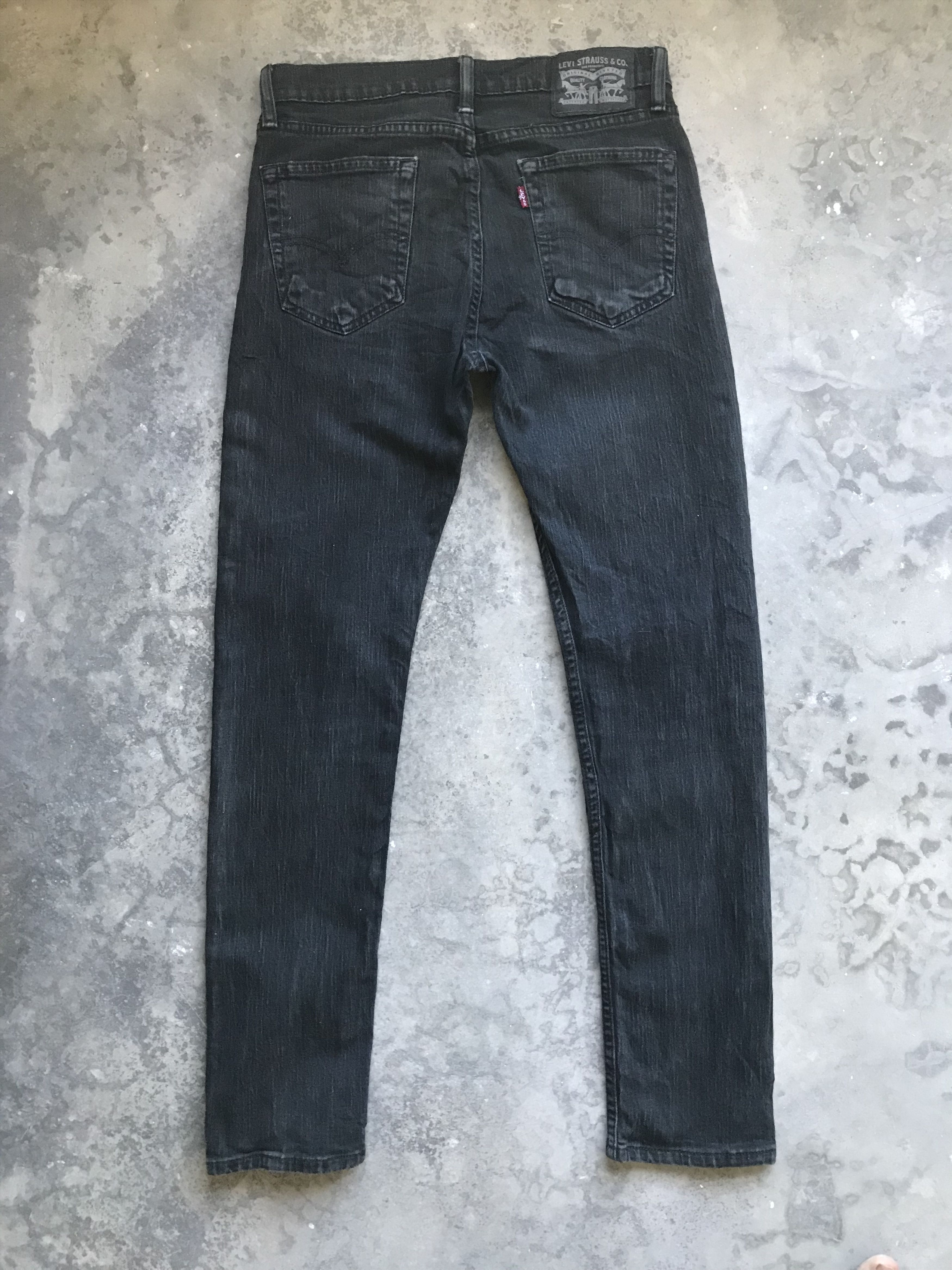 Levi's × Levi's Vintage Clothing VLEV47 - Levis 511 Skinny Black Jeans Size US 30 / EU 46 - 6 Thumbnail