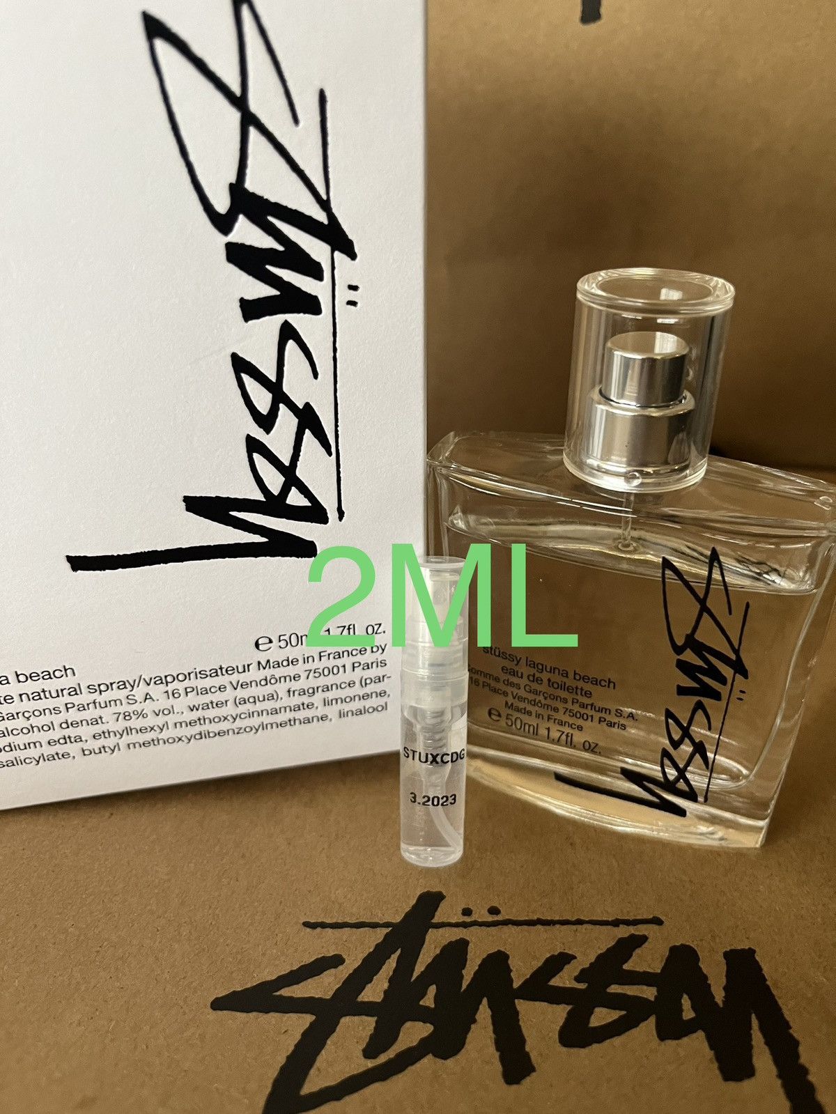 Stussy Stussy CDG Comme Des Garcons Laguna Eau de Toilette cologne