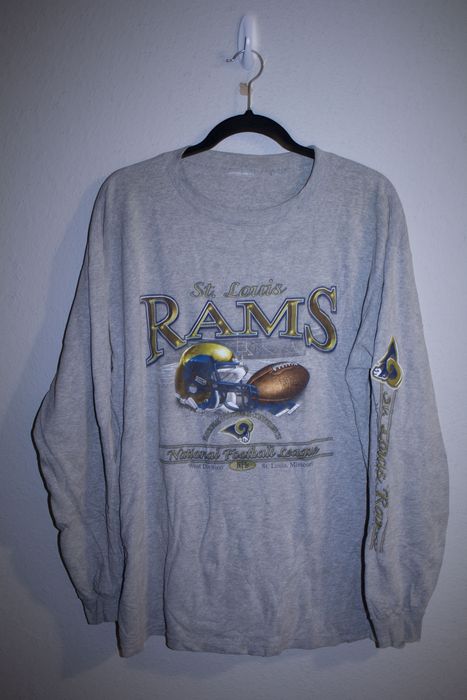 Vintage 2000's St Louis Rams Long Sleeve Shirt 