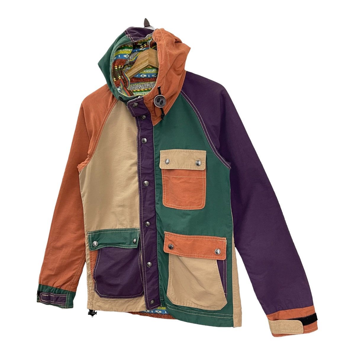 Japanese Brand × Vintage Vintage GRN Zip Up Multicolour Hoodies Jacket Size S Size US S / EU 44-46 / 1 - 3 Thumbnail
