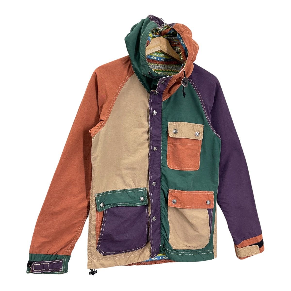 Japanese Brand × Vintage Vintage GRN Zip Up Multicolour Hoodies Jacket Size S Size US S / EU 44-46 / 1 - 2 Thumbnail