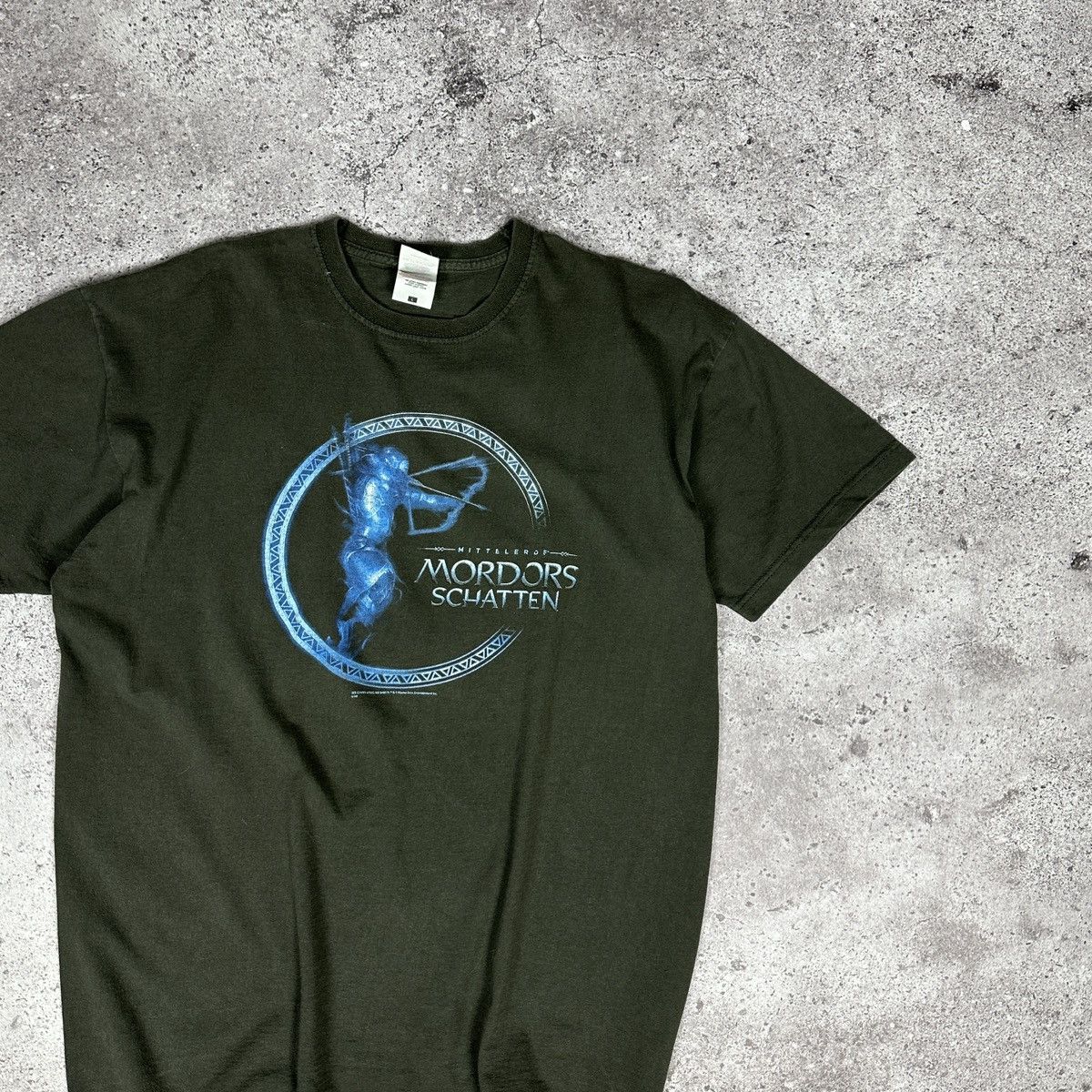 The Game Vintage Shadow of Mordor LOTR Warner Bros Games tee Schatten Size US L / EU 52-54 / 3 - 2 Thumbnail