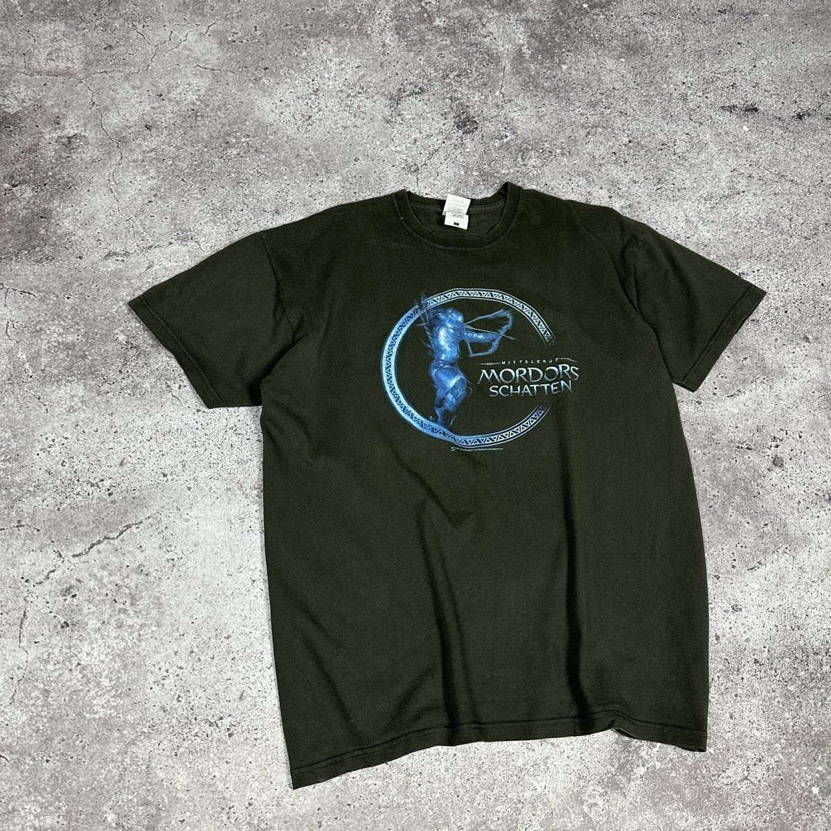 The Game Vintage Shadow of Mordor LOTR Warner Bros Games tee Schatten Size US L / EU 52-54 / 3 - 3 Thumbnail