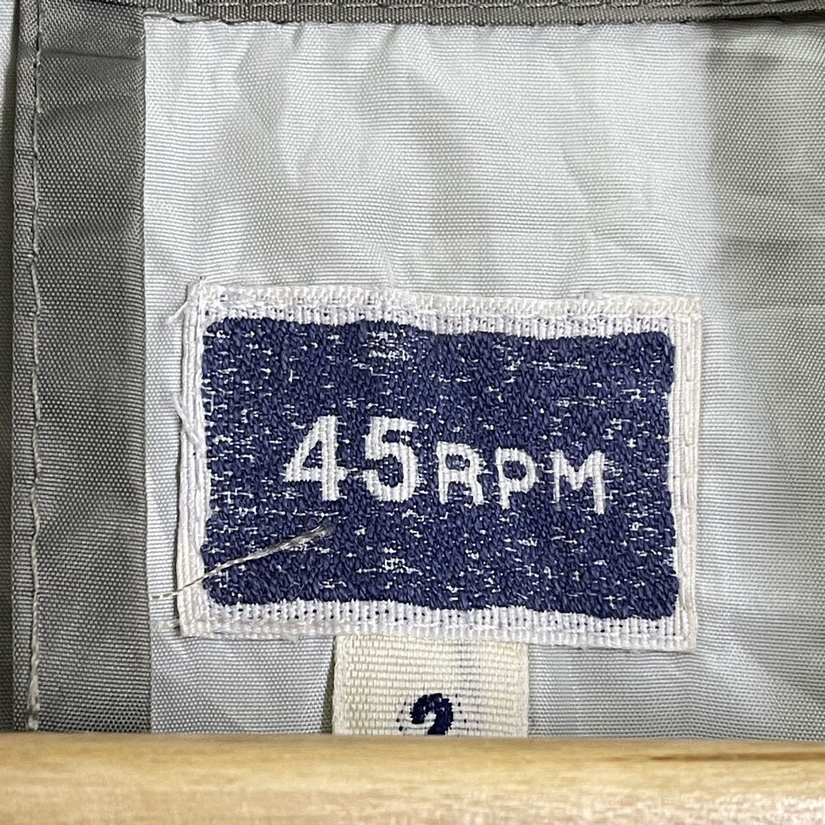 45rpm × Japanese Brand Japanese Brand 45rpm Halfzip Jacket Size US L / EU 52-54 / 3 - 6 Thumbnail
