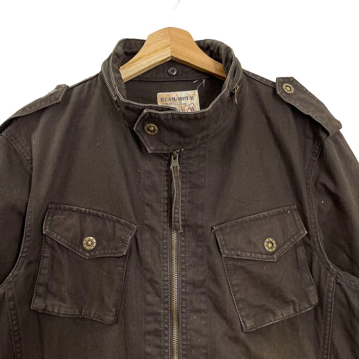 Japanese Brand Rare!! Japanese Brand RUSH HOUR Jacket Size M Size US M / EU 48-50 / 2 - 4 Thumbnail