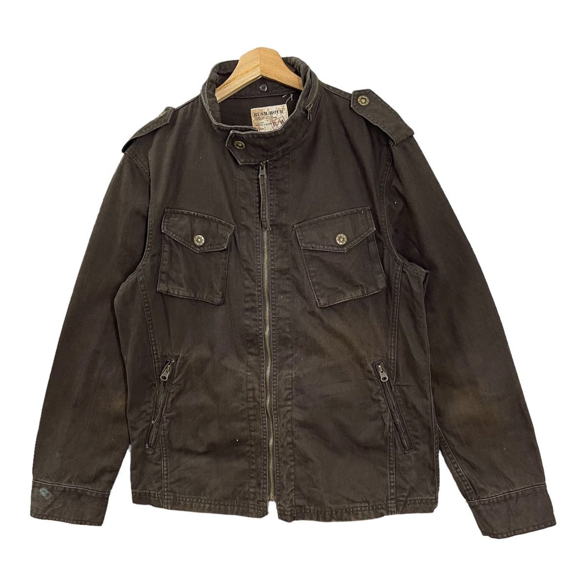 Japanese Brand Rare!! Japanese Brand RUSH HOUR Jacket Size M Size US M / EU 48-50 / 2 - 3 Thumbnail