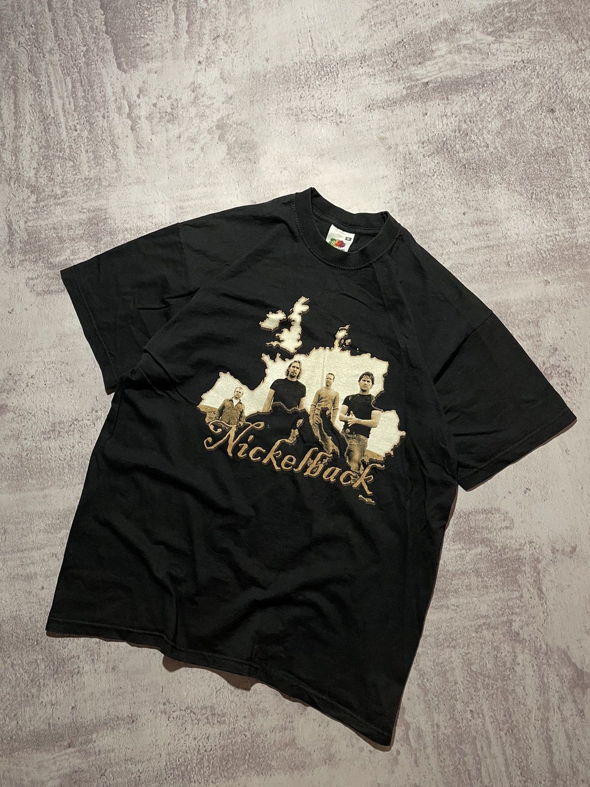 Band Tees × Vintage vintage nickelback the long road tour 2004 band tee Size US L / EU 52-54 / 3 - 1 Thumbnail
