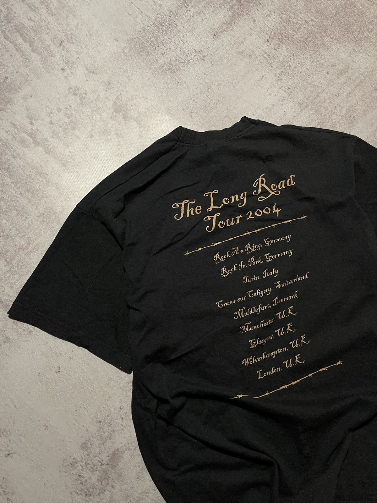 Band Tees × Vintage vintage nickelback the long road tour 2004 band tee Size US L / EU 52-54 / 3 - 3 Thumbnail