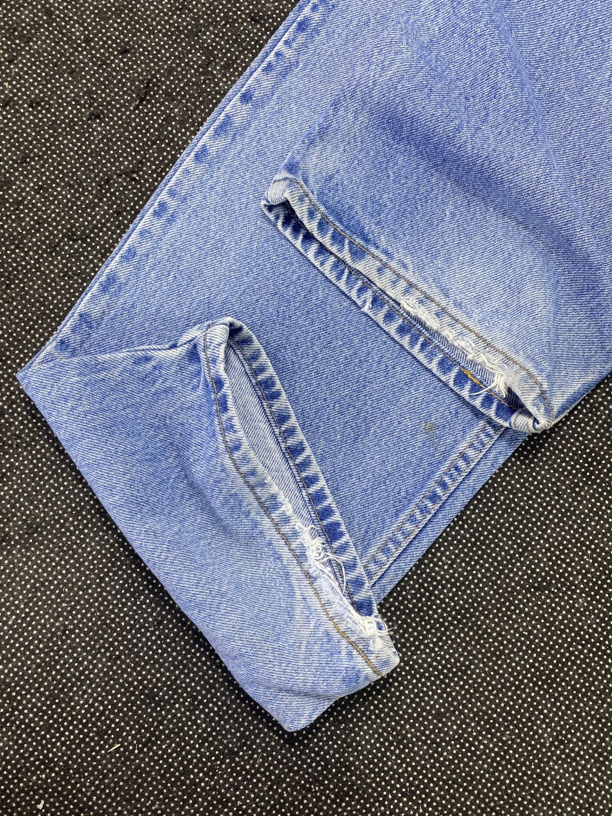 Jean VINTAGE LEVIS STRAIGHT LEG BLUE WASH JEANS 36x30 -J481 Size US 36 / EU 52 - 11 Thumbnail