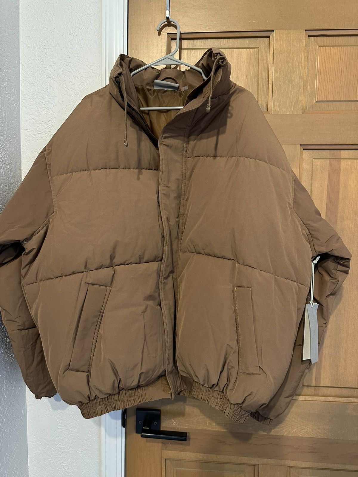Essentials Puffer Jacket | Grailed