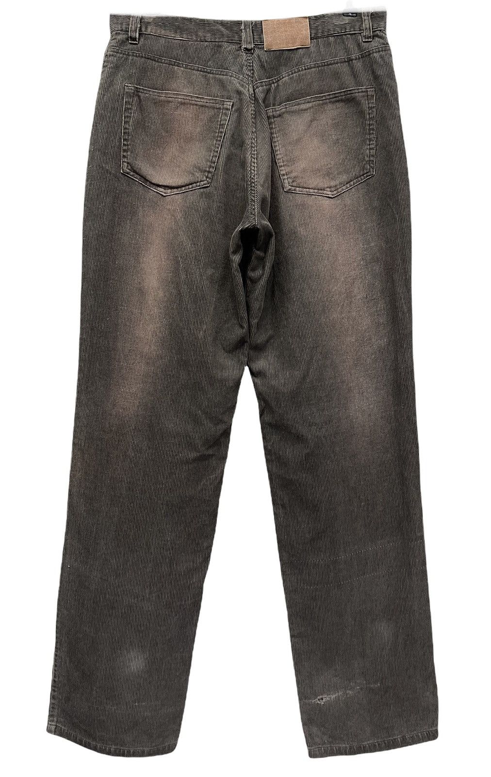 Japanese Brand 💥RARE🔥US State Abbreviations Spell-out Mud Wash Corduroy Size US 31 - 3 Thumbnail