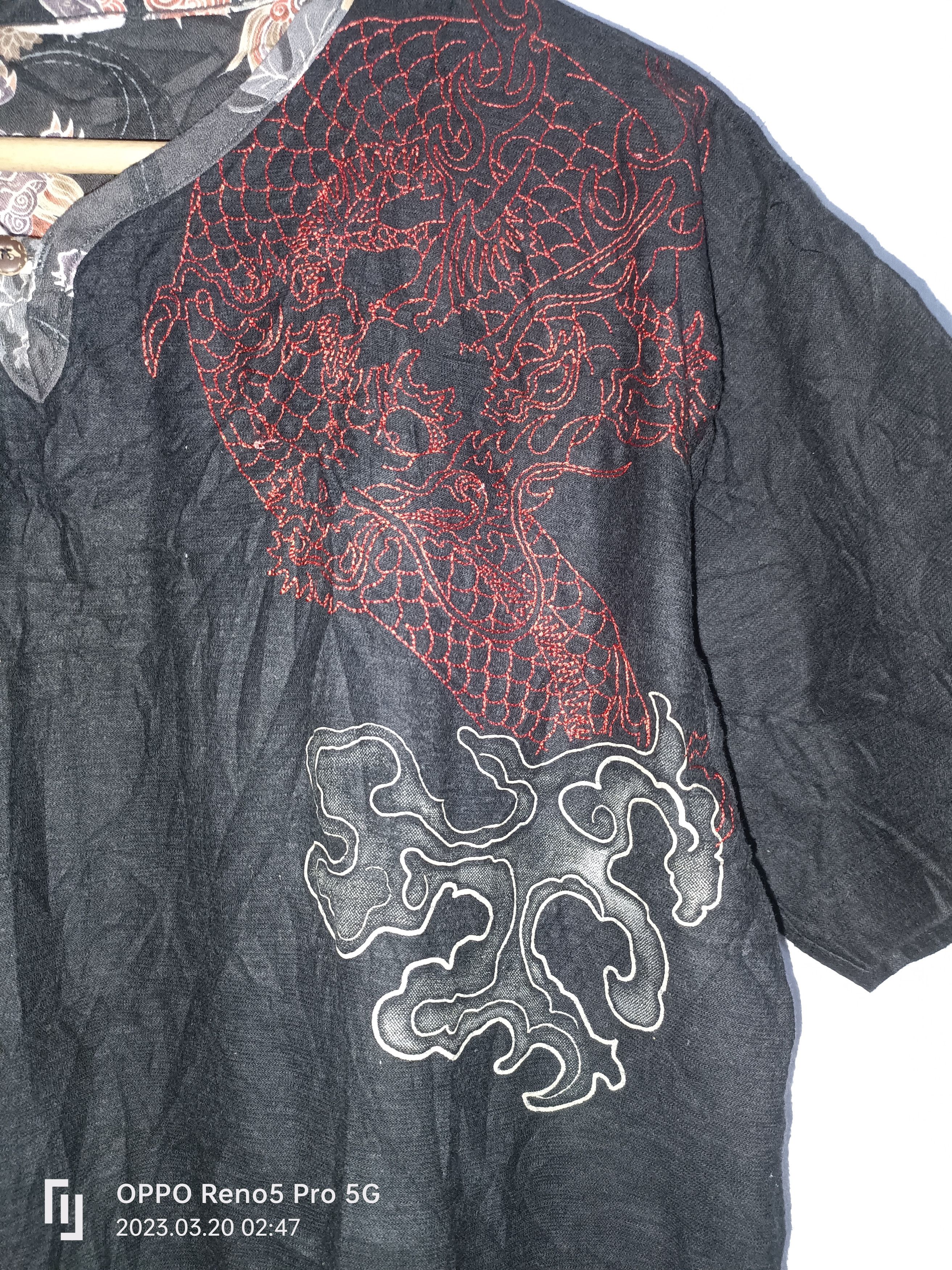 Japanese Brand × Vintage Vintage Tshirts Sukajan Dragon Embroided Logo Size US M / EU 48-50 / 2 - 3 Thumbnail