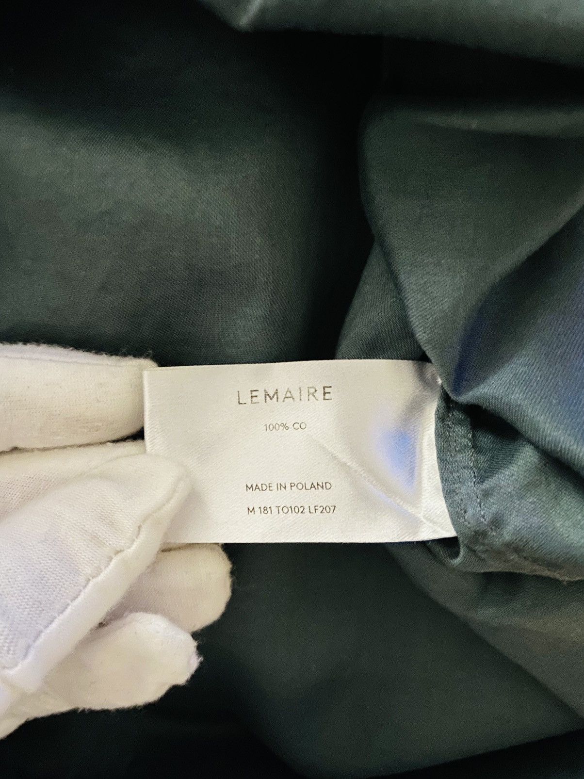 Lemaire Lemaire box cut pocket shirt sz 52 Size US L / EU 52-54 / 3 - 4 Thumbnail