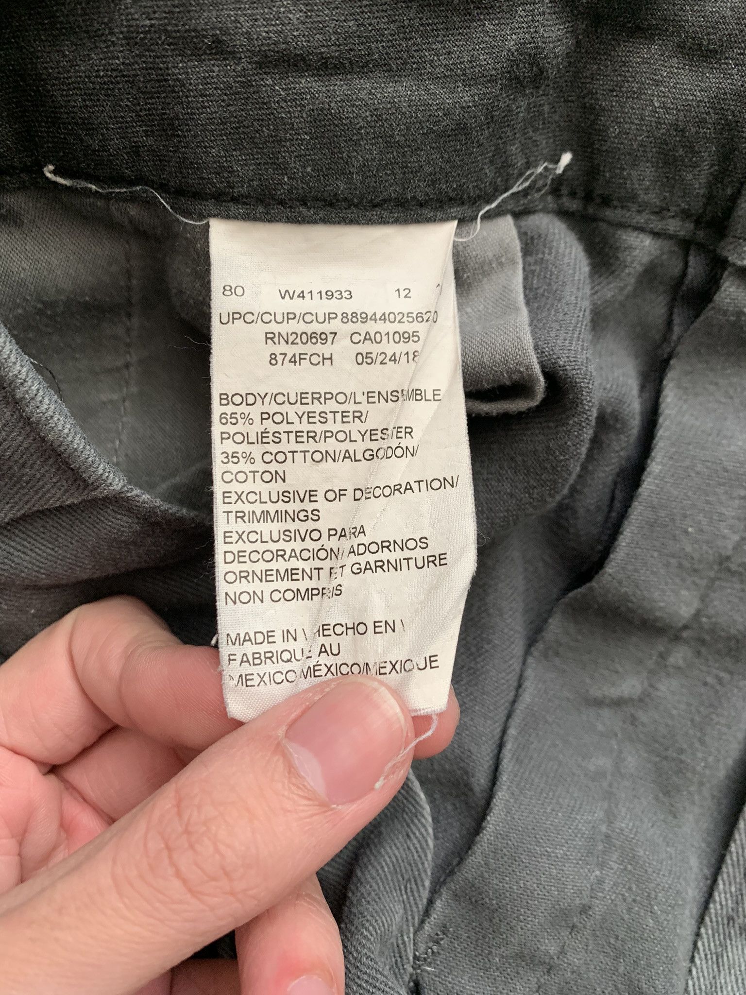 Dickies × Vintage Dickies 874 Flex Gray Size US 33 - 3 Thumbnail