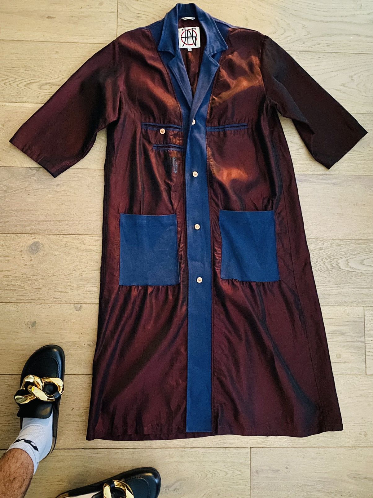 Jean Paul Gaultier Rare vintage Jean Paul Gaultier robe cloak coat sz M Size US M / EU 48-50 / 2 - 15 Thumbnail