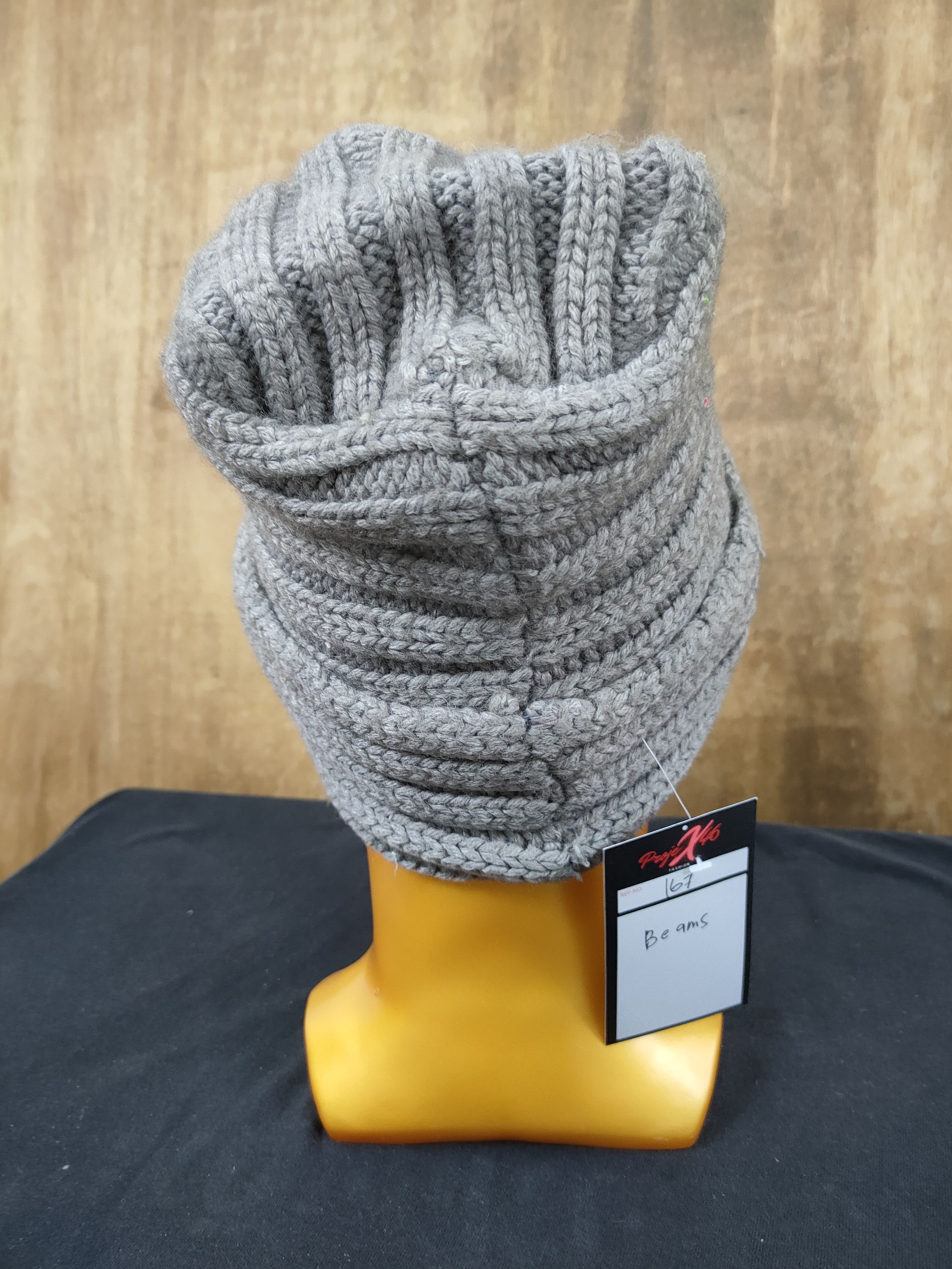 Beams Japan Beams japan knitwear beanie Japanese streetwear hat #167 Size ONE SIZE - 3 Thumbnail
