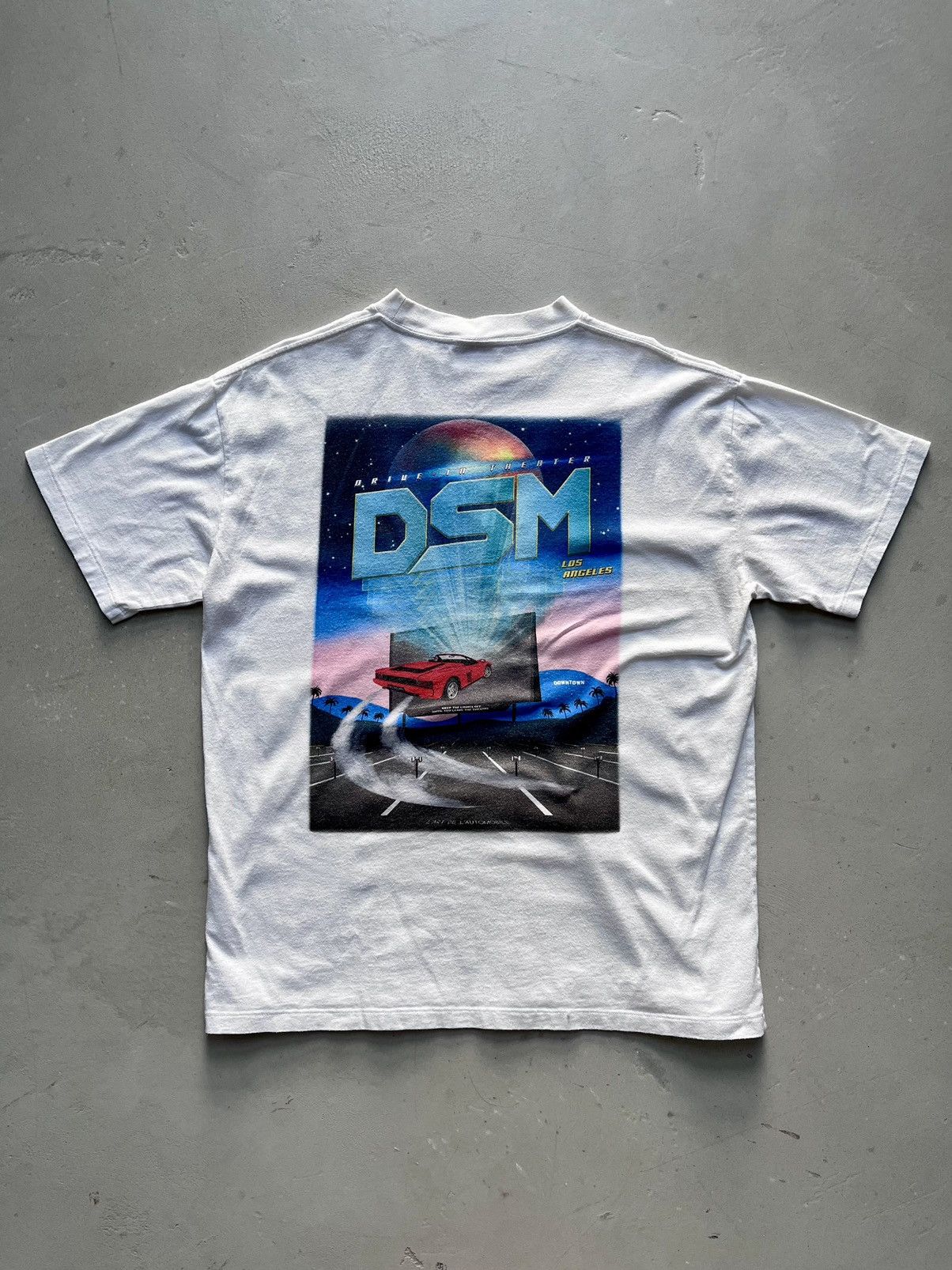 Dover Street Market L'Art de L'Automobile KAR x DSM Drive-In Theater Tee Size US M / EU 48-50 / 2 - 1 Thumbnail