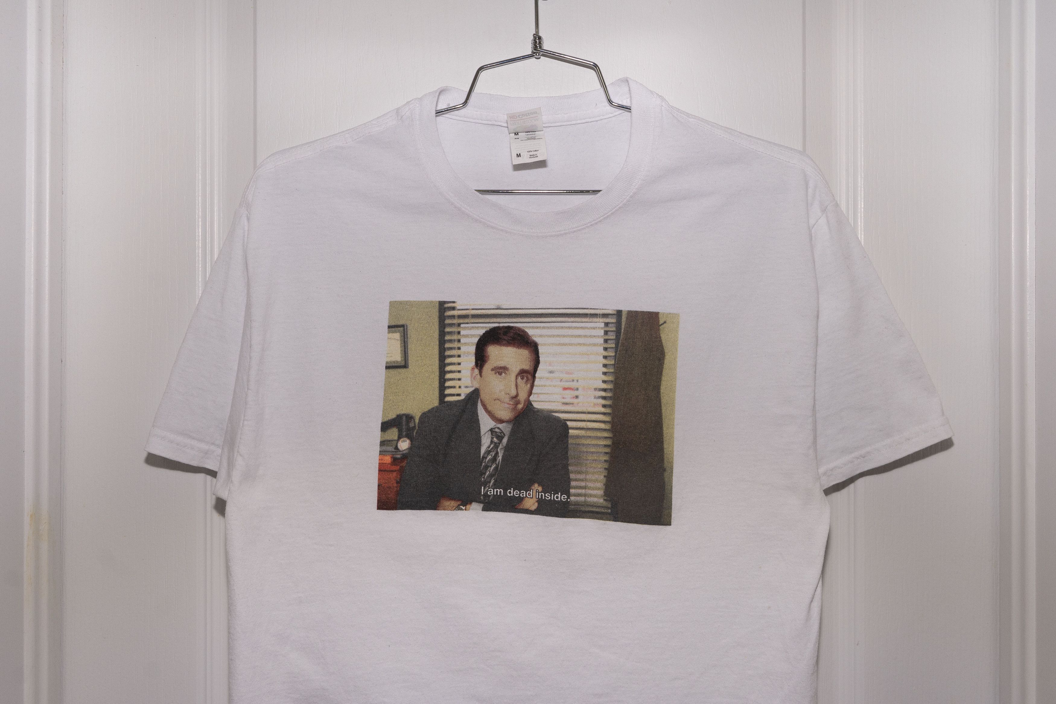 Vintage "I am dead inside", The Office, Michael Scott Tee - Size M Size US M / EU 48-50 / 2 - 6 Thumbnail