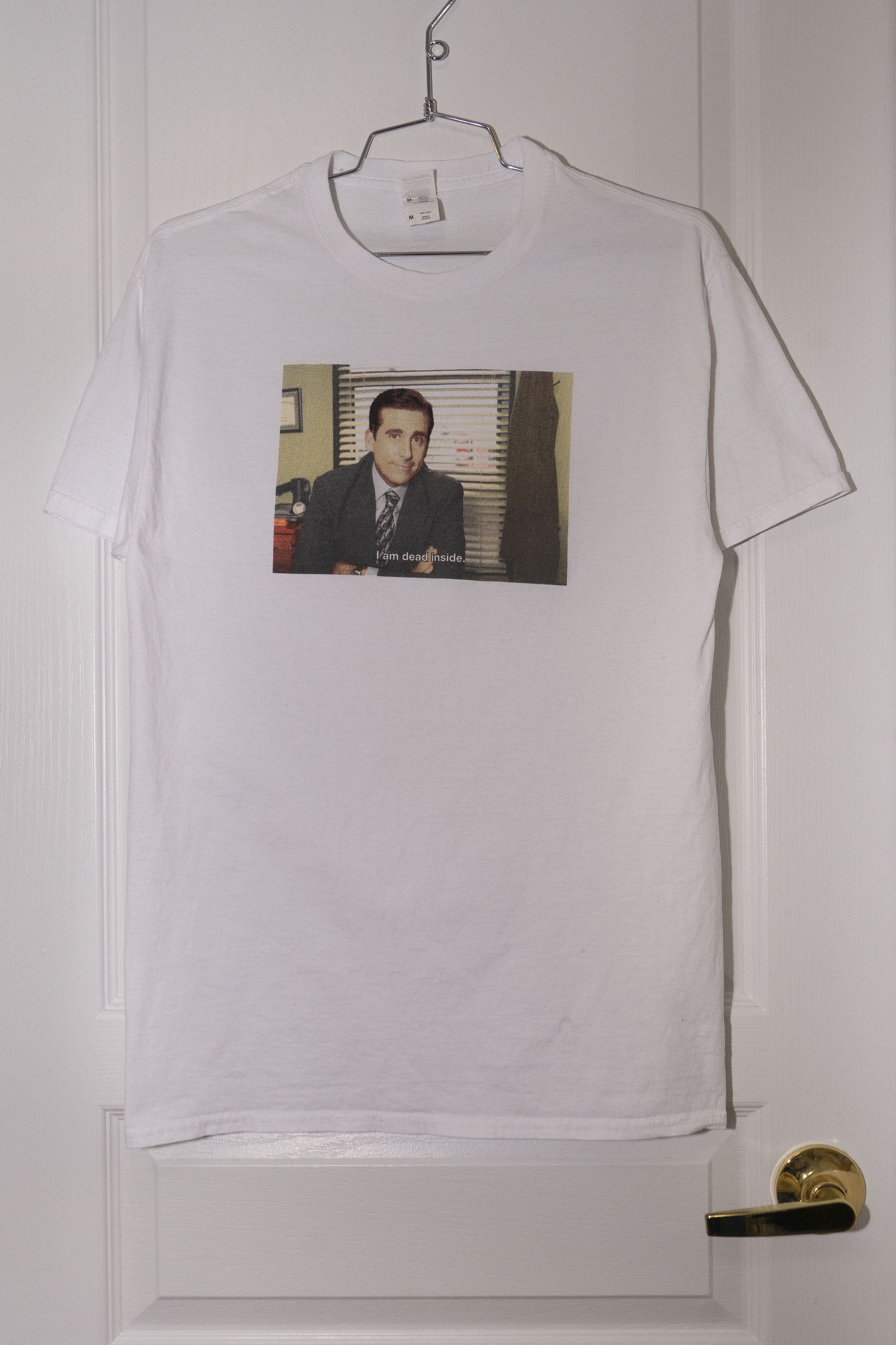 Vintage "I am dead inside", The Office, Michael Scott Tee - Size M Size US M / EU 48-50 / 2 - 1 Thumbnail