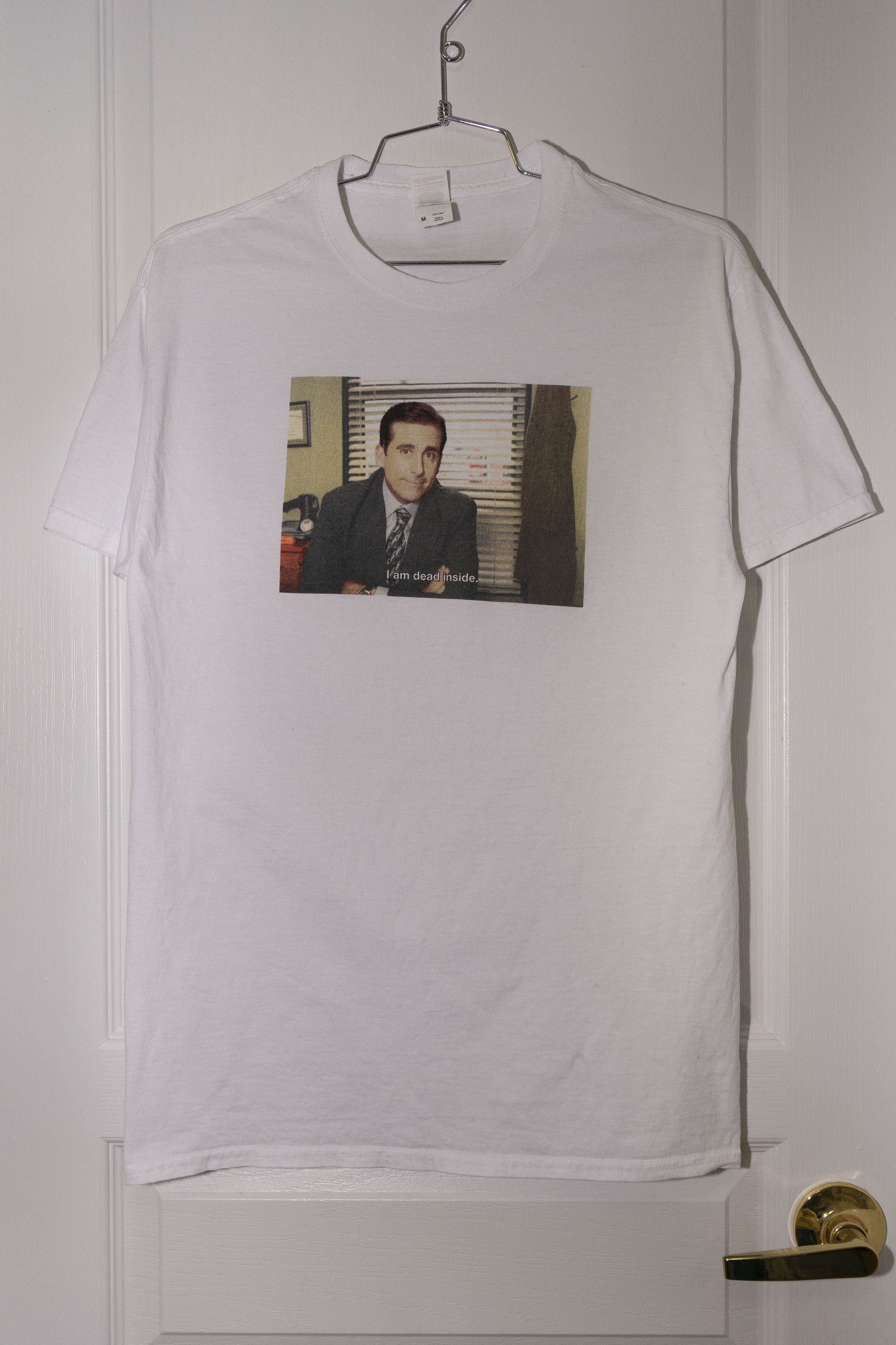 Vintage "I am dead inside", The Office, Michael Scott Tee - Size M Size US M / EU 48-50 / 2 - 2 Thumbnail