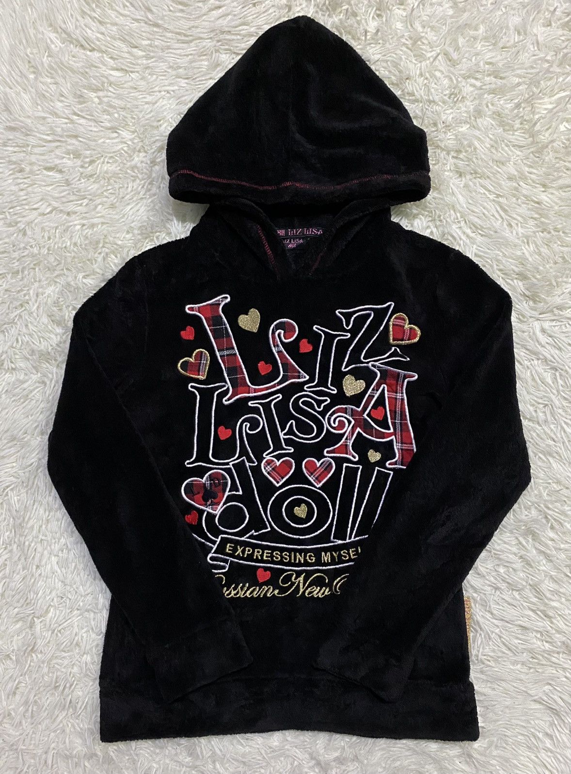Japanese Brand Liz Lisa döll Embroidery Logo Fleece Hoodie Size US XS / EU 42 / 0 - 4 Thumbnail