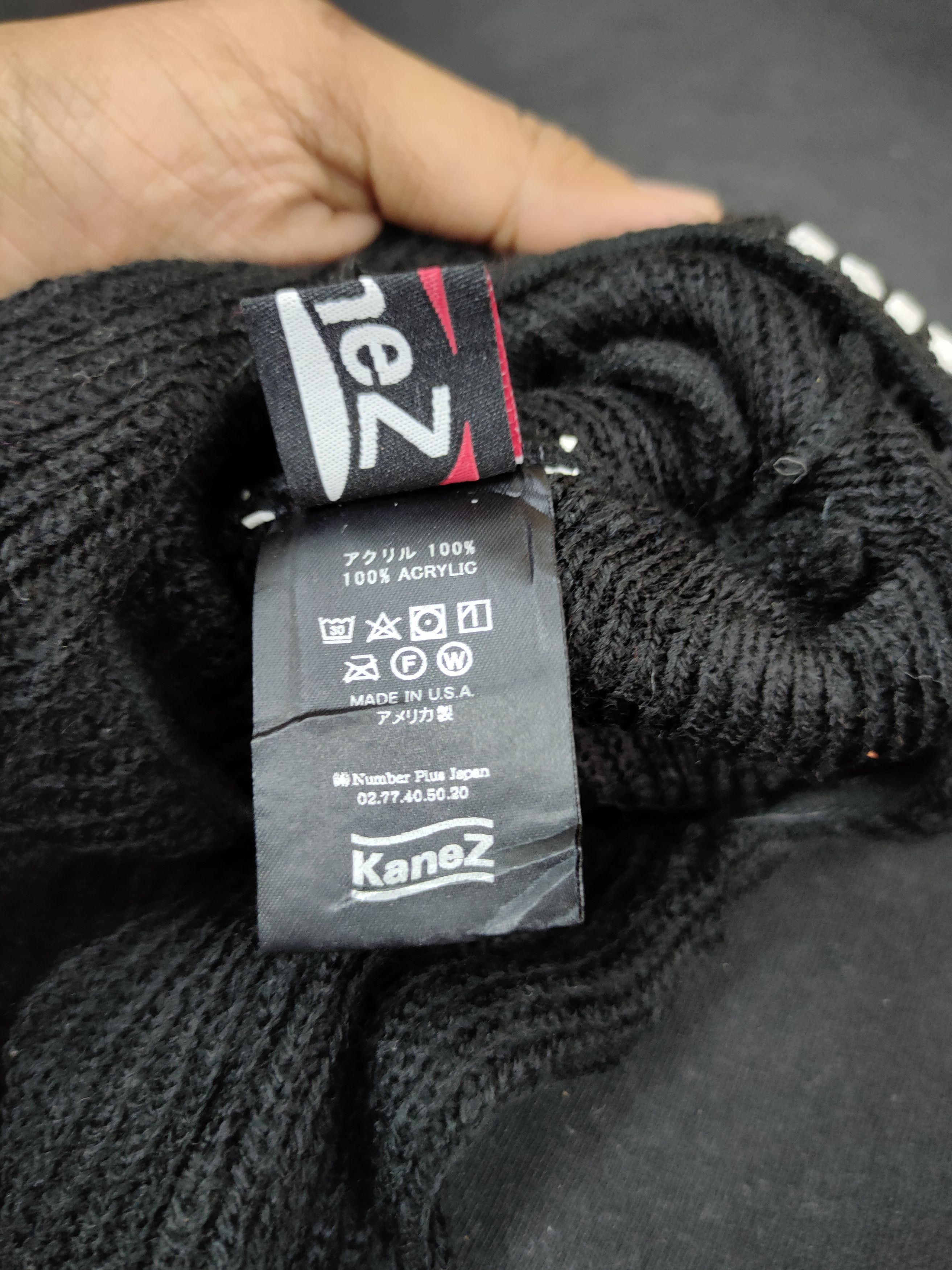 Designer Kanez KNZ mask star black streetwear rob beanie #156 Size ONE SIZE - 8 Thumbnail