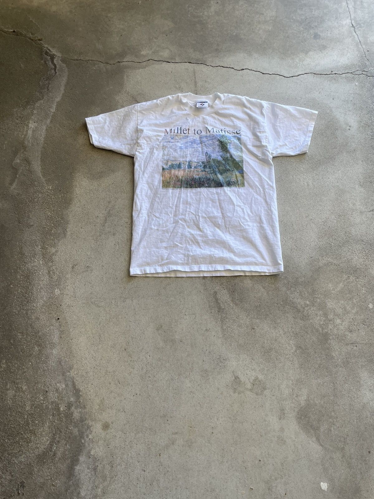 Vintage millet to matisse French art t shirt