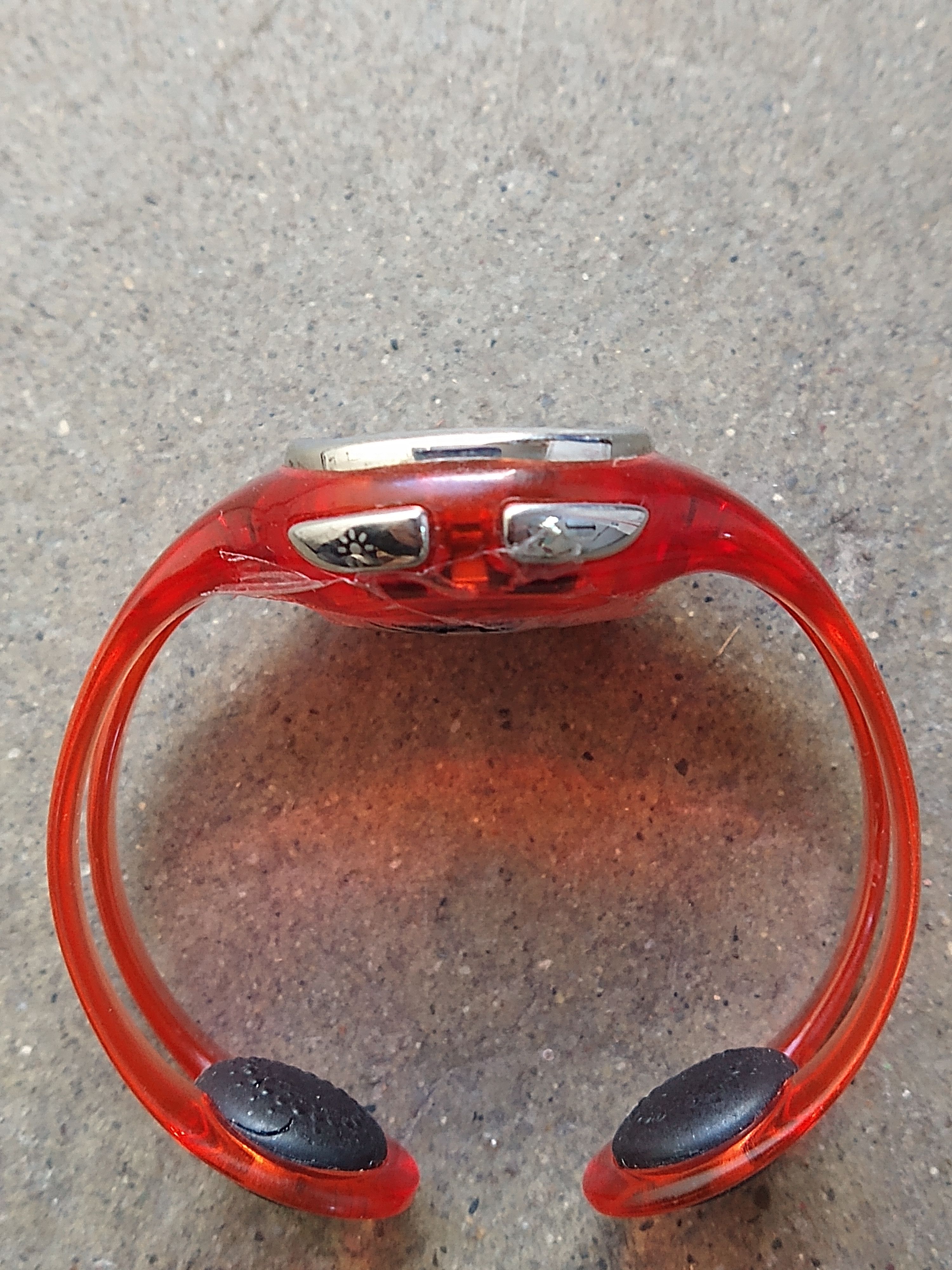 Nike Nike Imara Kylo Cee Watch Orange Red Rubber Digital Size ONE SIZE - 7 Thumbnail