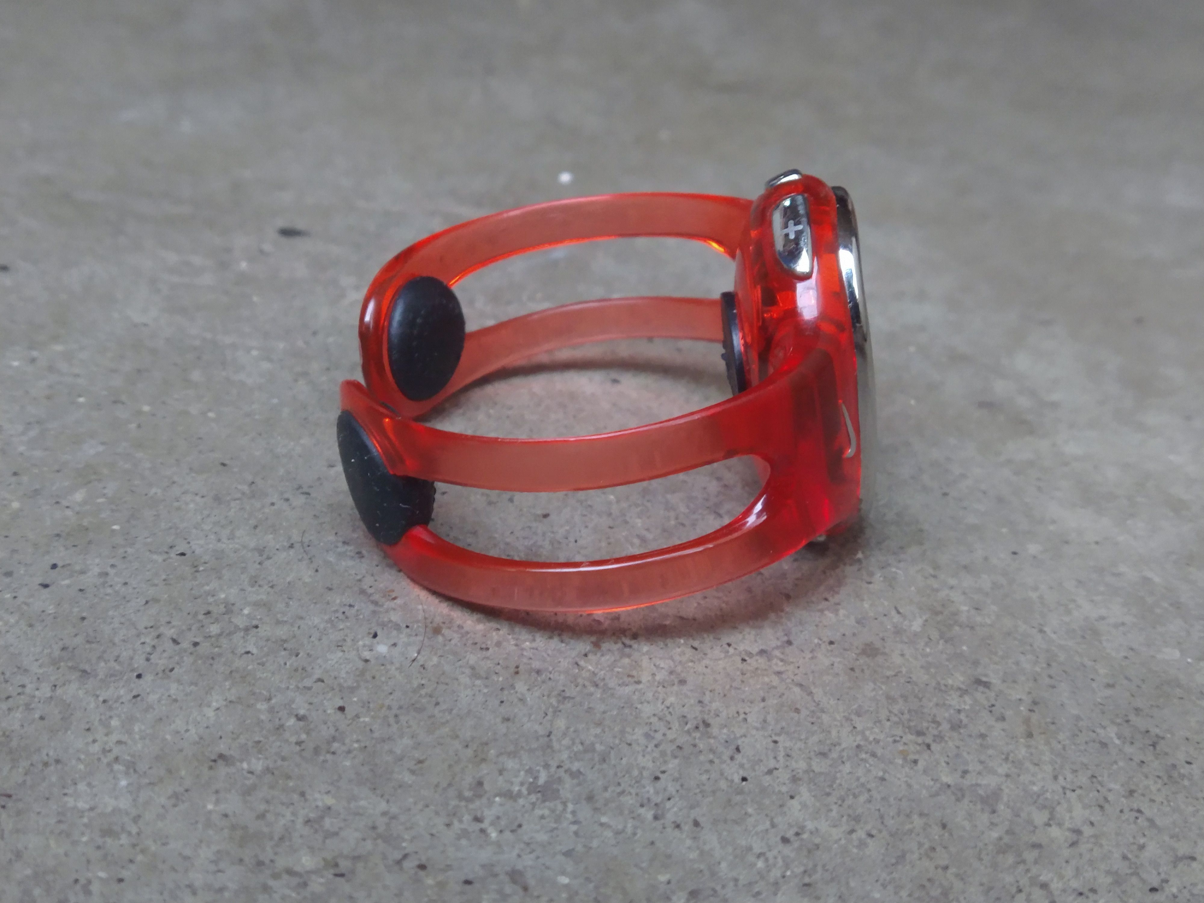Nike Nike Imara Kylo Cee Watch Orange Red Rubber Digital Size ONE SIZE - 6 Thumbnail