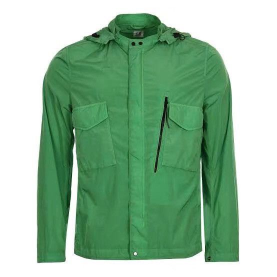 C.P. COMPANY CHROME GOGGLE HOODED SHIRT JACKET