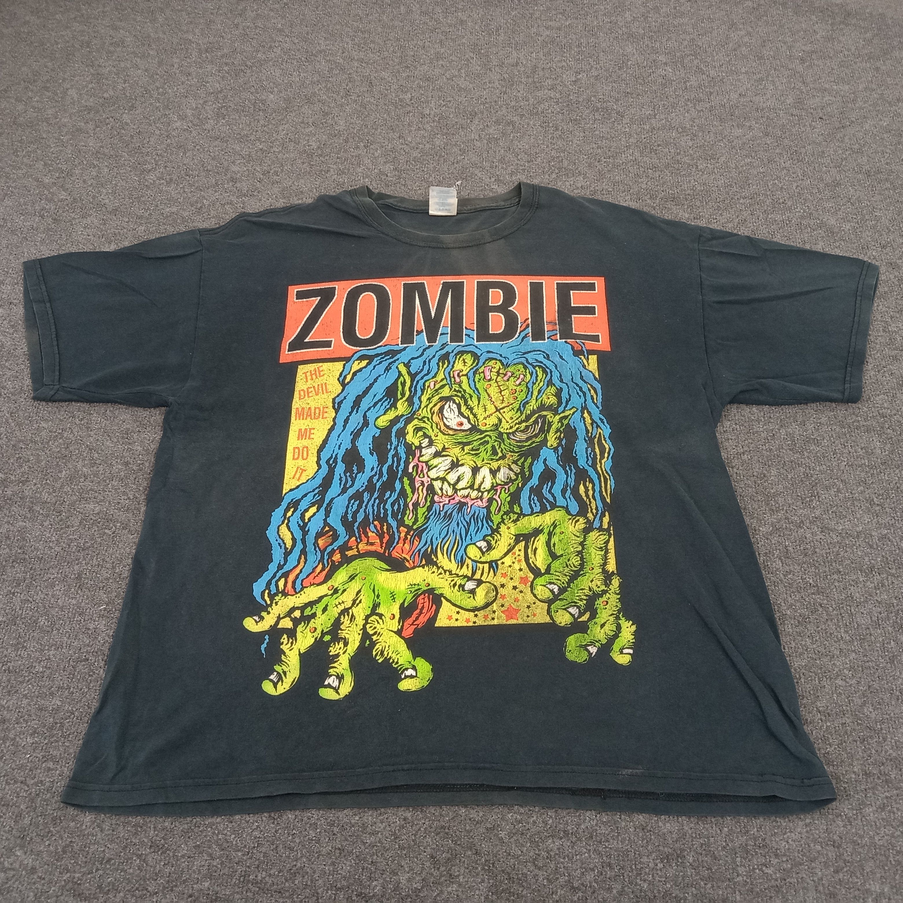 Expert Horror × Vintage Zombie Horror Thriller Movie Tshirt Size US XXL / EU 58 / 5 - 1 Thumbnail