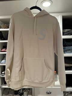 Supreme S Logo Hooded Sweatshirt (FW20) White