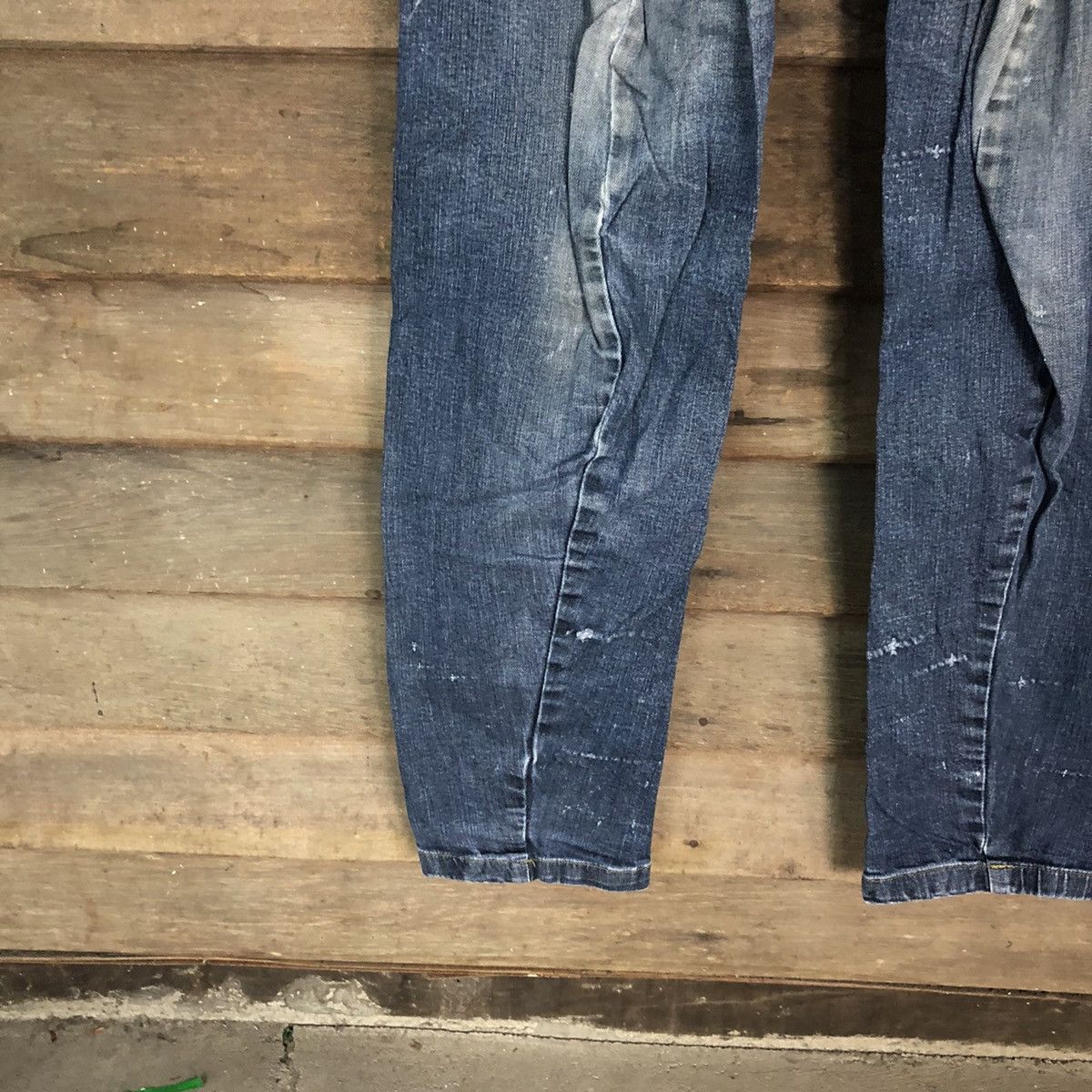 Japanese Brand Even River Blue multipocket tactical Denim Pants #4983 Size US 34 / EU 50 - 8 Thumbnail