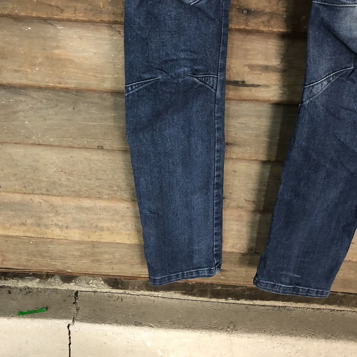 Japanese Brand Field Core Blue Distressed Denim Pants #5096 Size US 28 / EU 44 - 8 Thumbnail