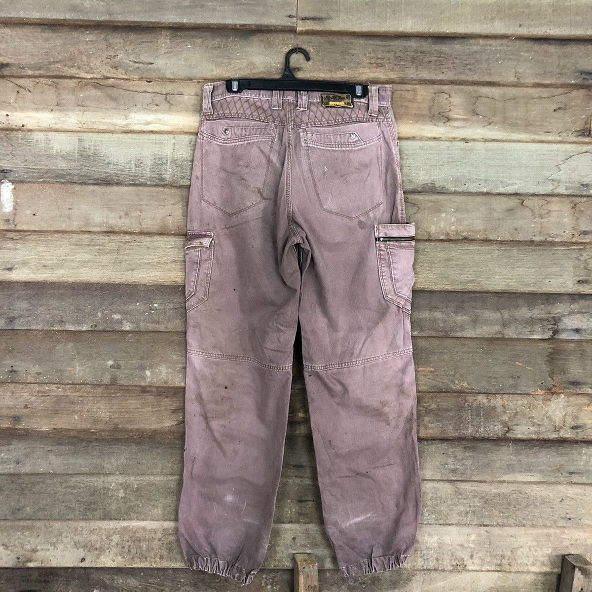 Vintage Dogman Purple Corduroy worn thrashed Denim Pants #4965 Size US 32 / EU 48 - 13 Thumbnail