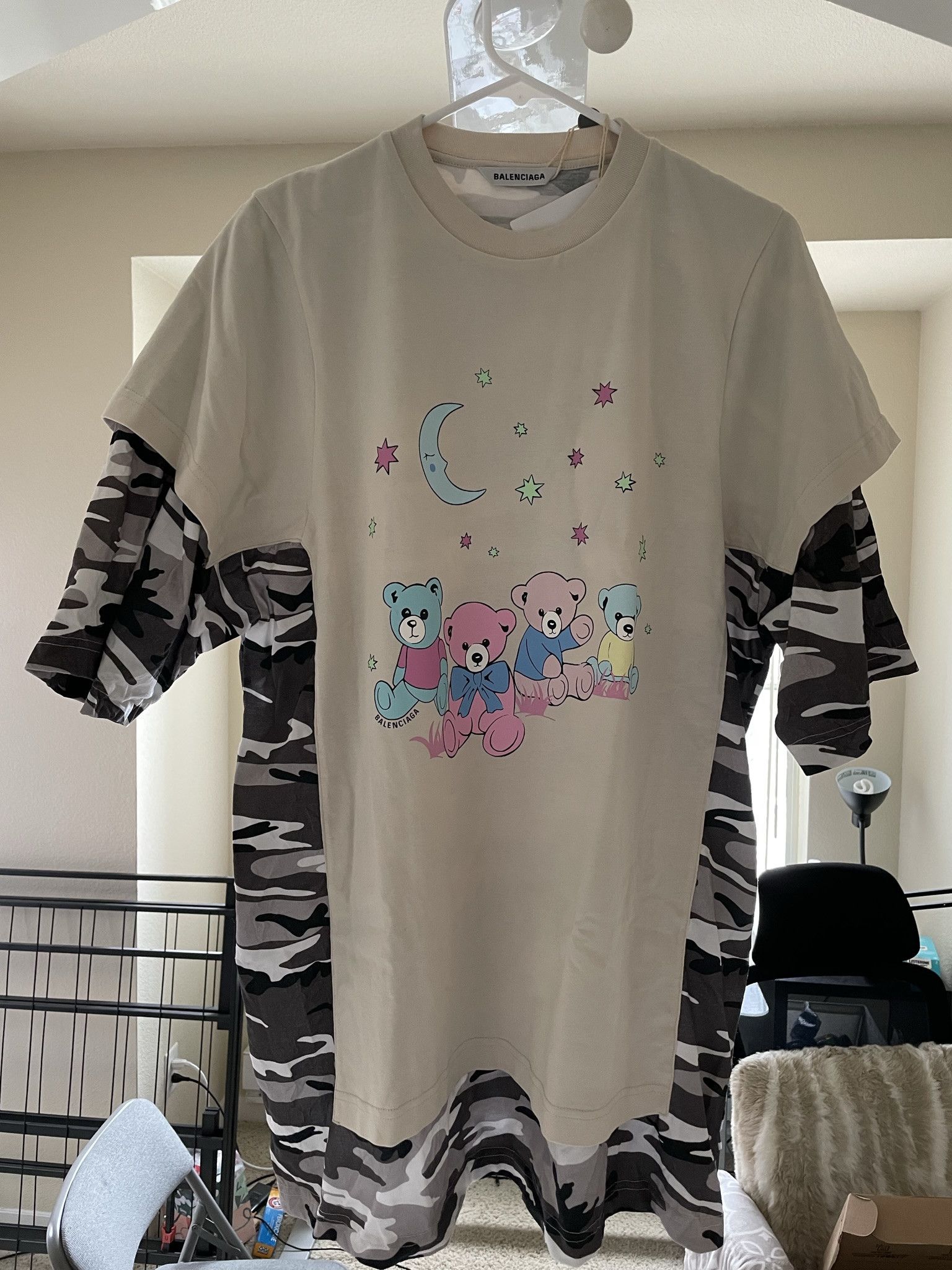 BALENCIAGA クマ LOVE BEAR Tシャツ ブラック Balenciaga Love Bear | Grailed
