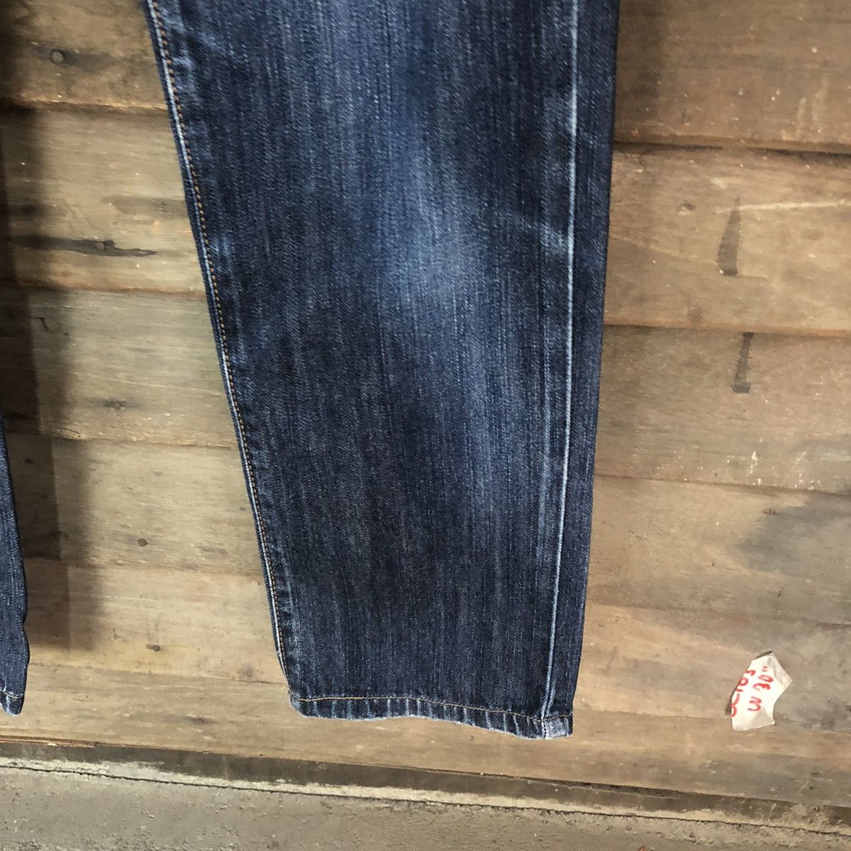 Edwin Edwin Blue Distressed Denim Pants #5118 Size US 29 - 7 Thumbnail