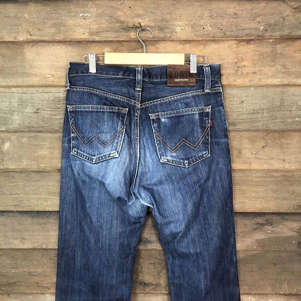 Edwin Edwin Blue Distressed Denim Pants #5118 Size US 29 - 9 Thumbnail