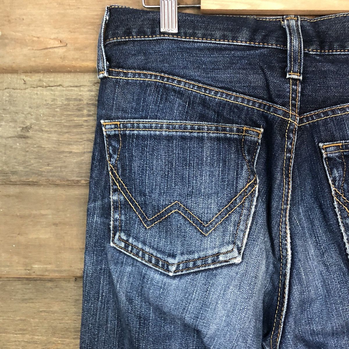 Edwin Edwin Blue Distressed Denim Pants #5118 Size US 29 - 11 Thumbnail